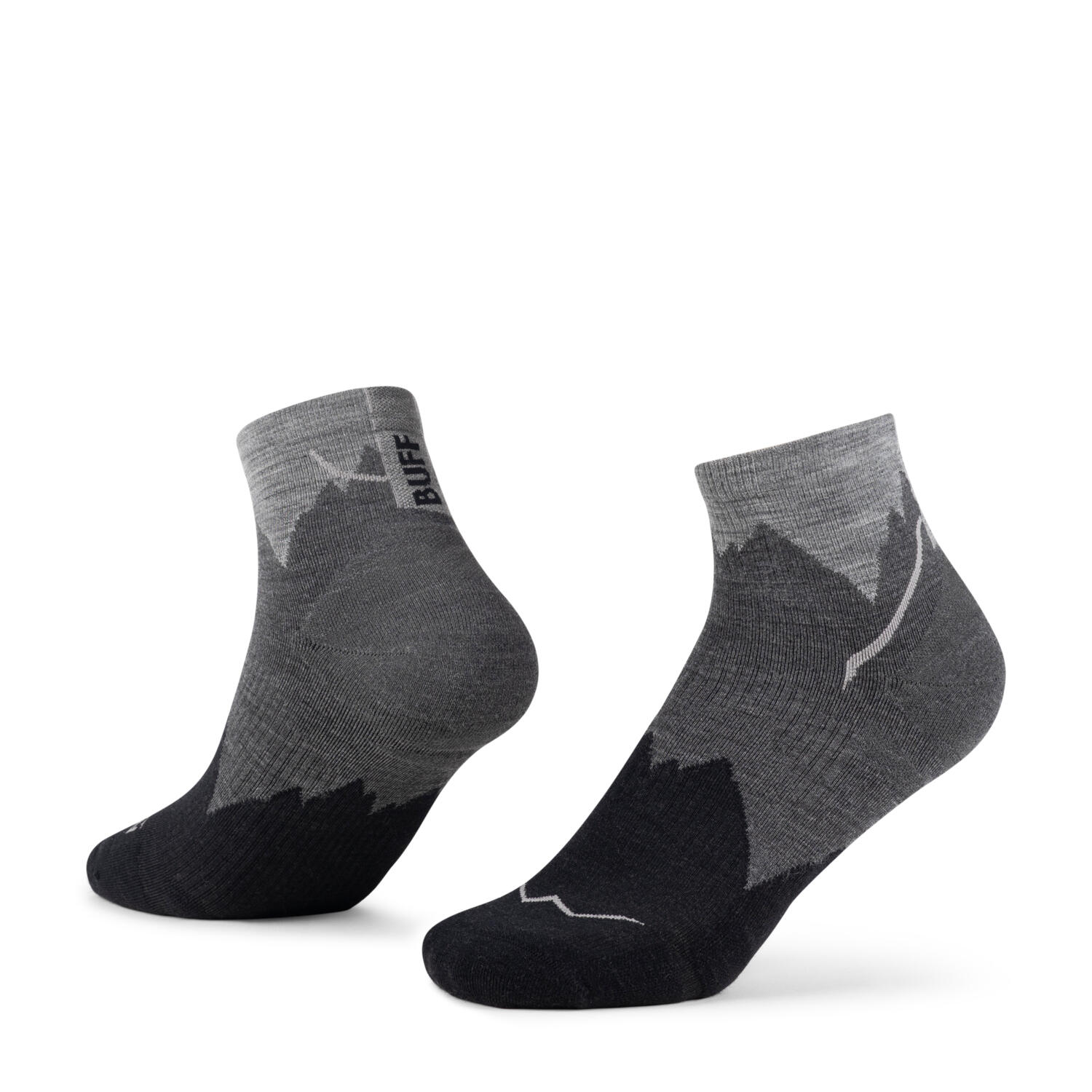Skarpety turystyczne Buff Merino LIghtweight Quarter Sock LWQ3