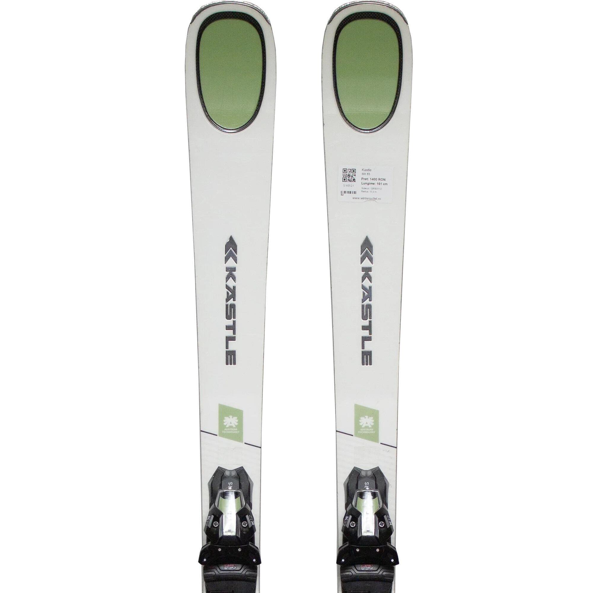 Second Life- Narty KASTLE MX 83 154 cm- Stan bardzo dobry