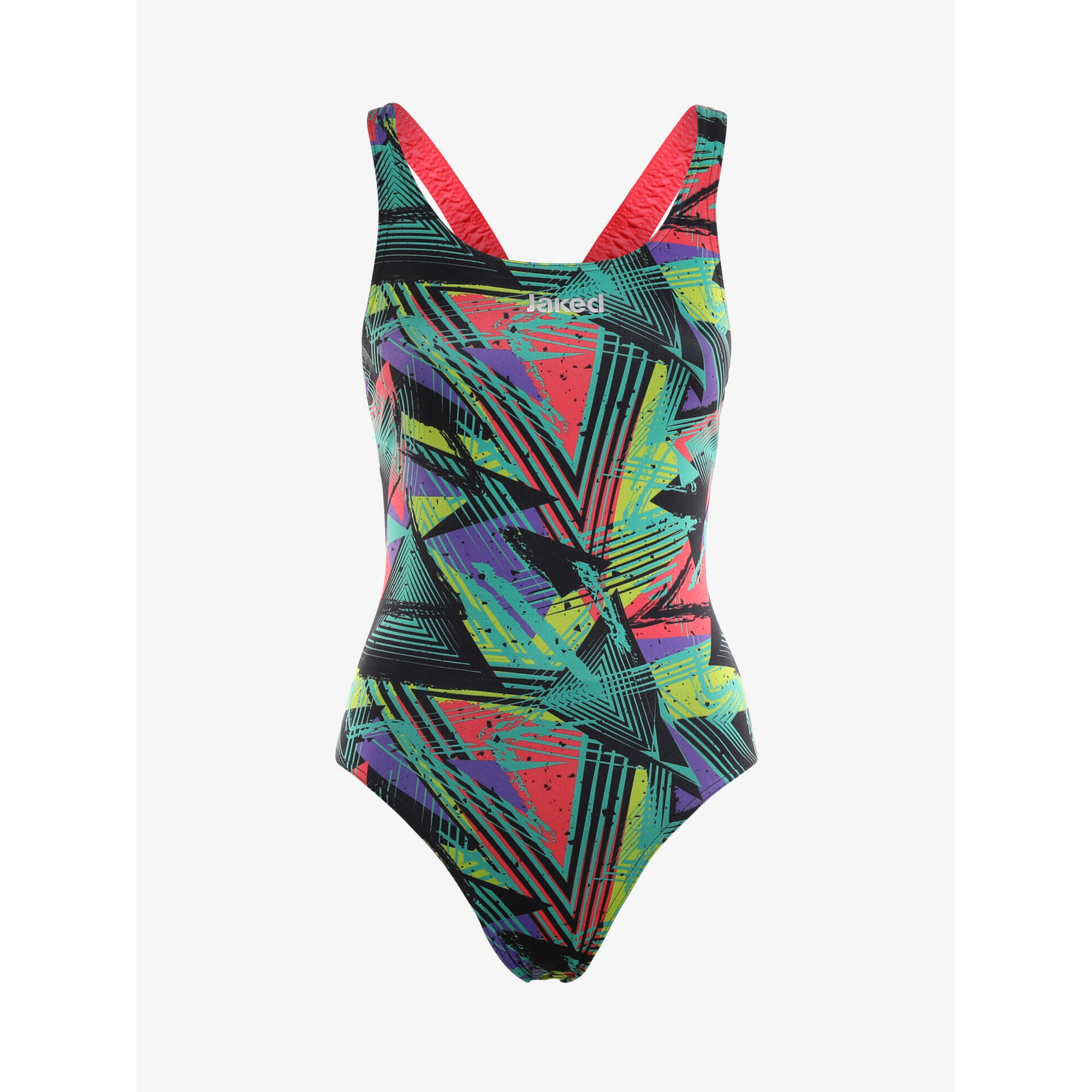 Jaked Damski Kostium Kąpielowy Arrows – Zielony – Rozmiar 28