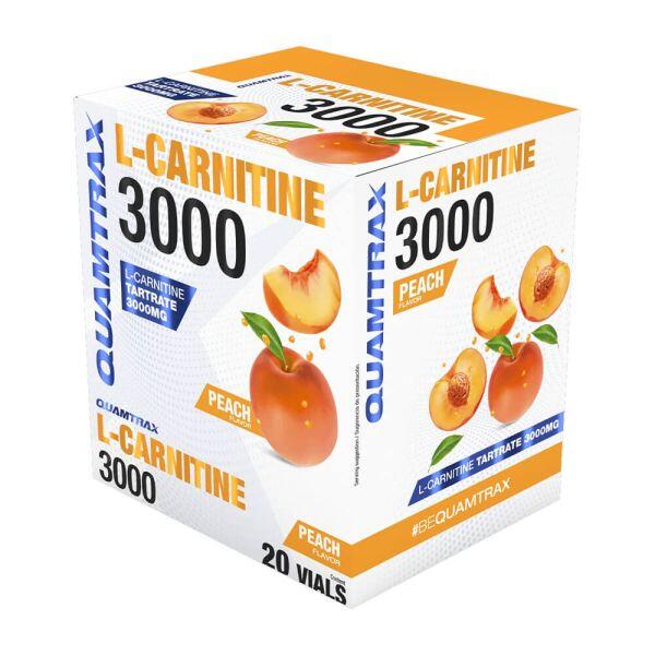 L-karnityna 3000 - 20 fiolek Peach Quamtrax
