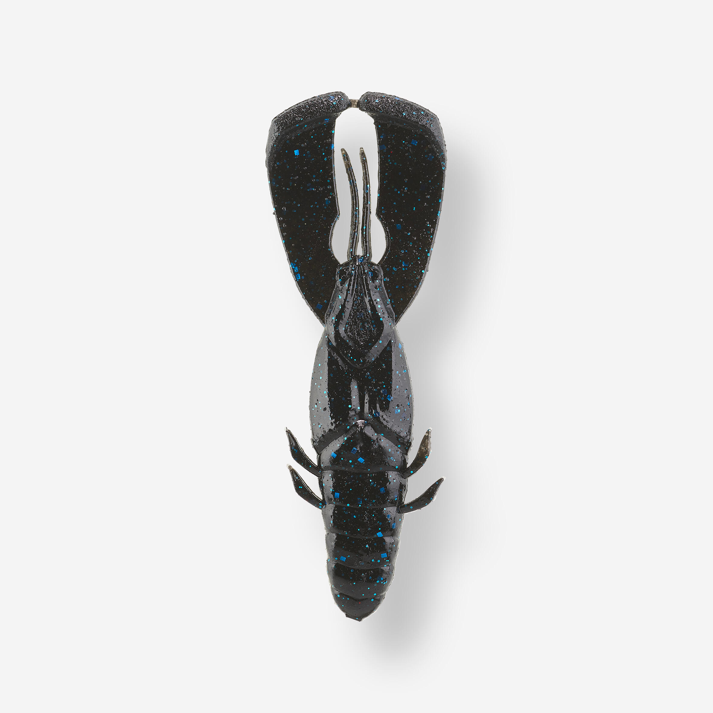 Przynęta miękka z atraktorem Caperlan Yubari PCRW 3,5 black and blue