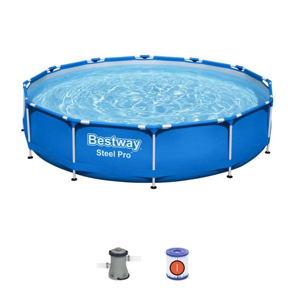 Basen ogrodowy stelażowy 366 x 76 cm Bestway 56706