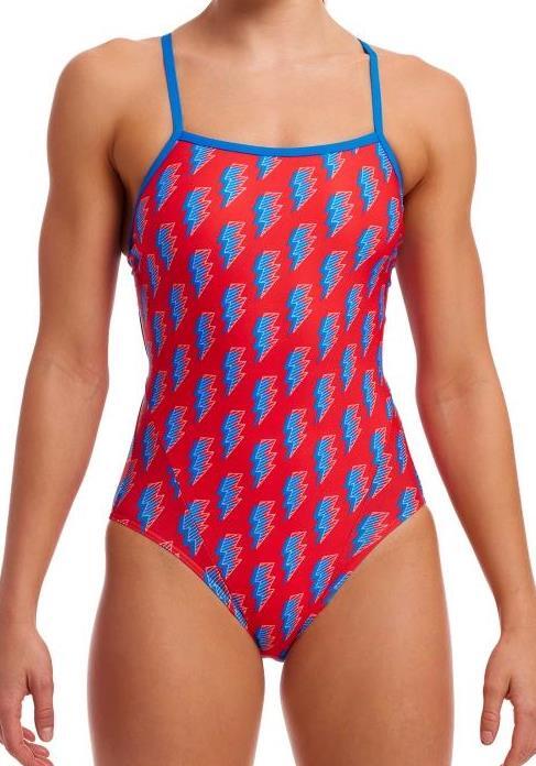Strój do pływania FUNKITA Hot Volt - Single Strap