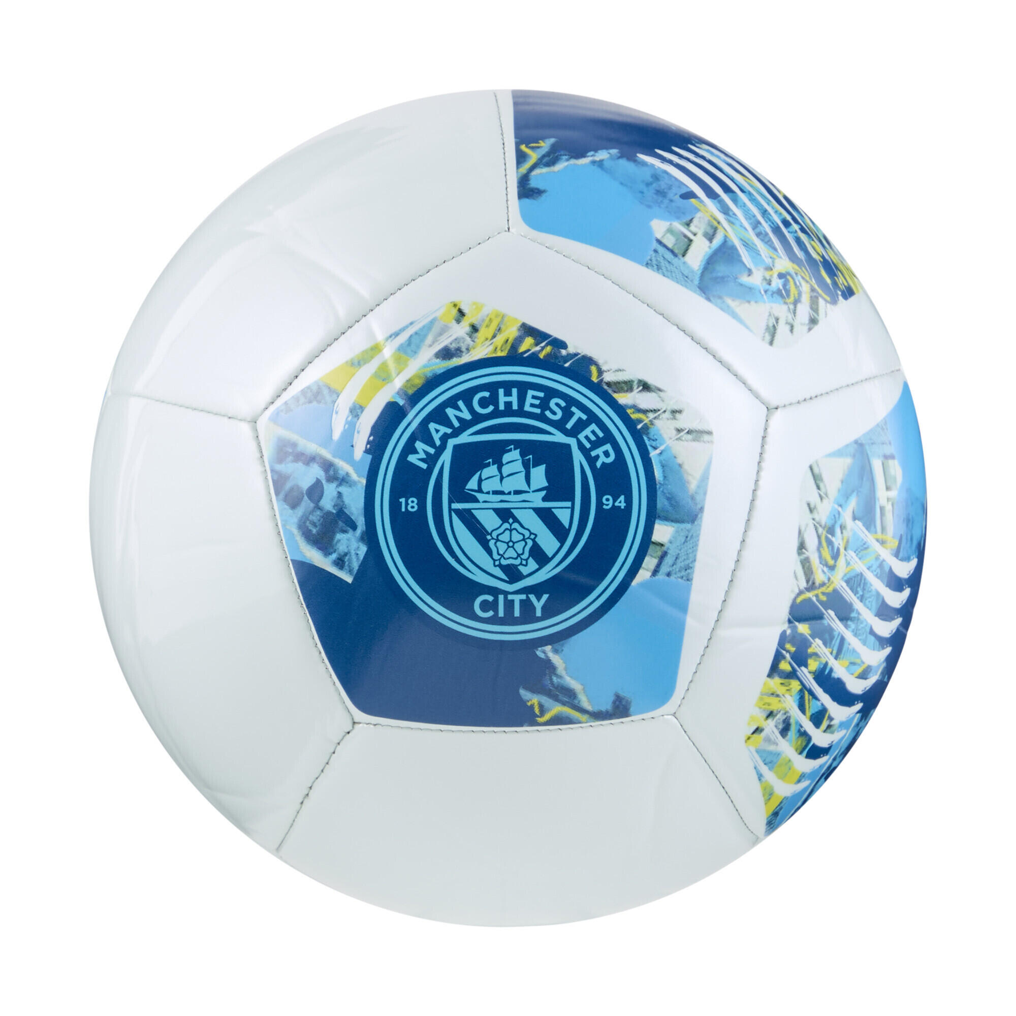 Piłka do piłki nożnej Manchester City ftblNRGY PUMA Blazing Blue Bright Aqua