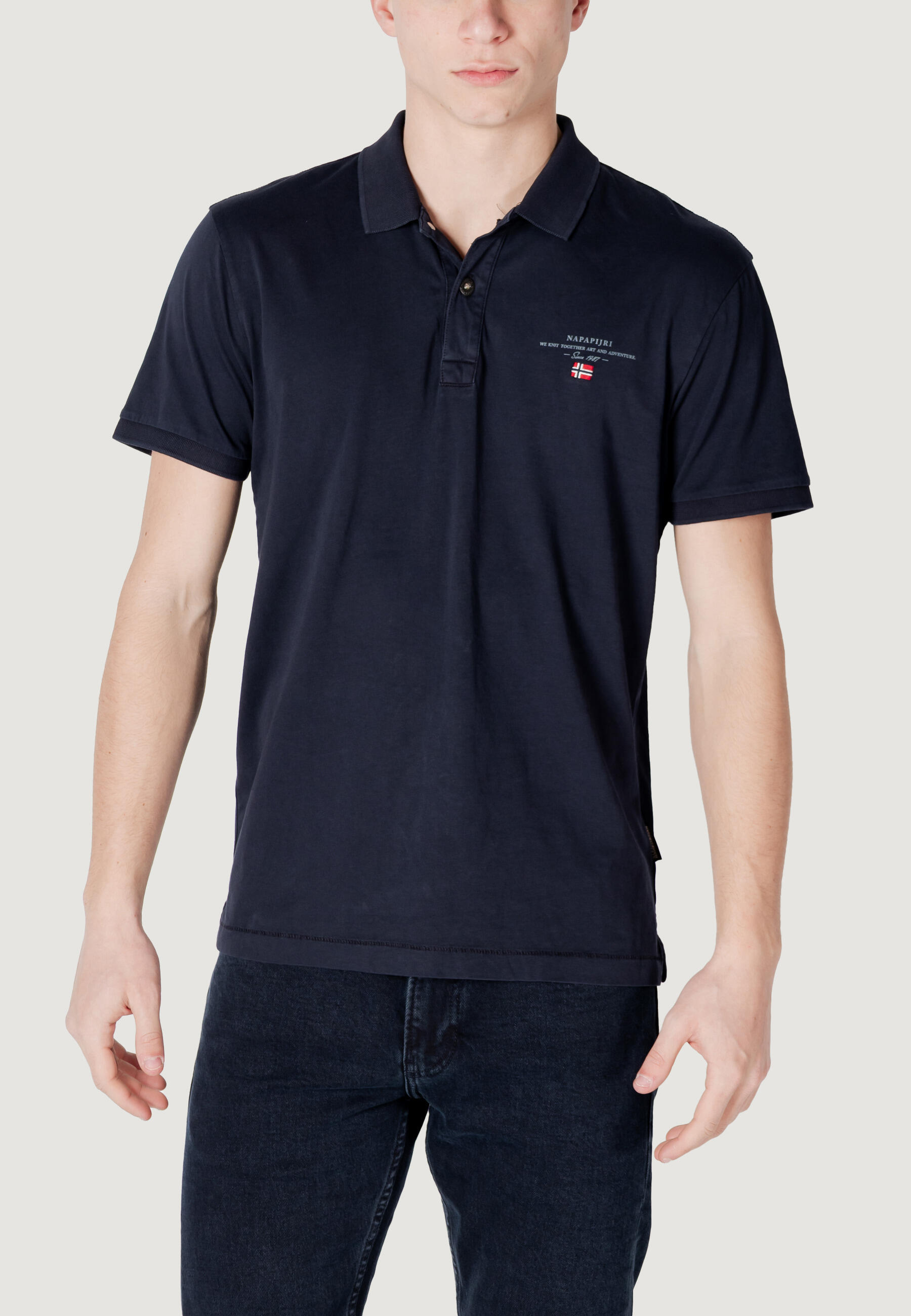 Polo z krótkim rękawem Mężczyzna NAPAPIJRI ELBAS JERSEY