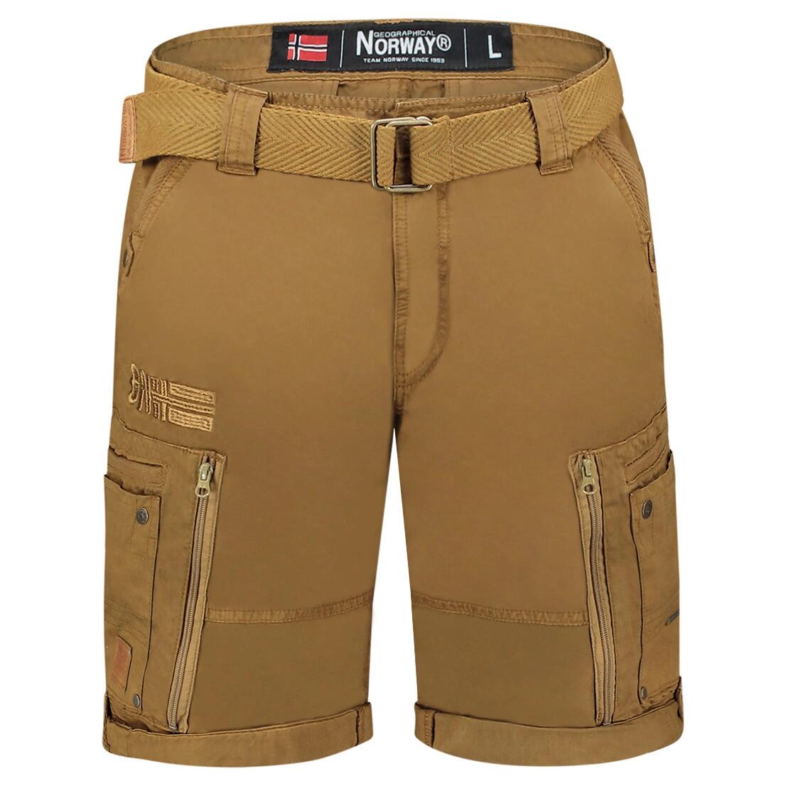 Bermudy Geographical Norway PASSPARTOUT KAKI DB MEN 317 khaki męska