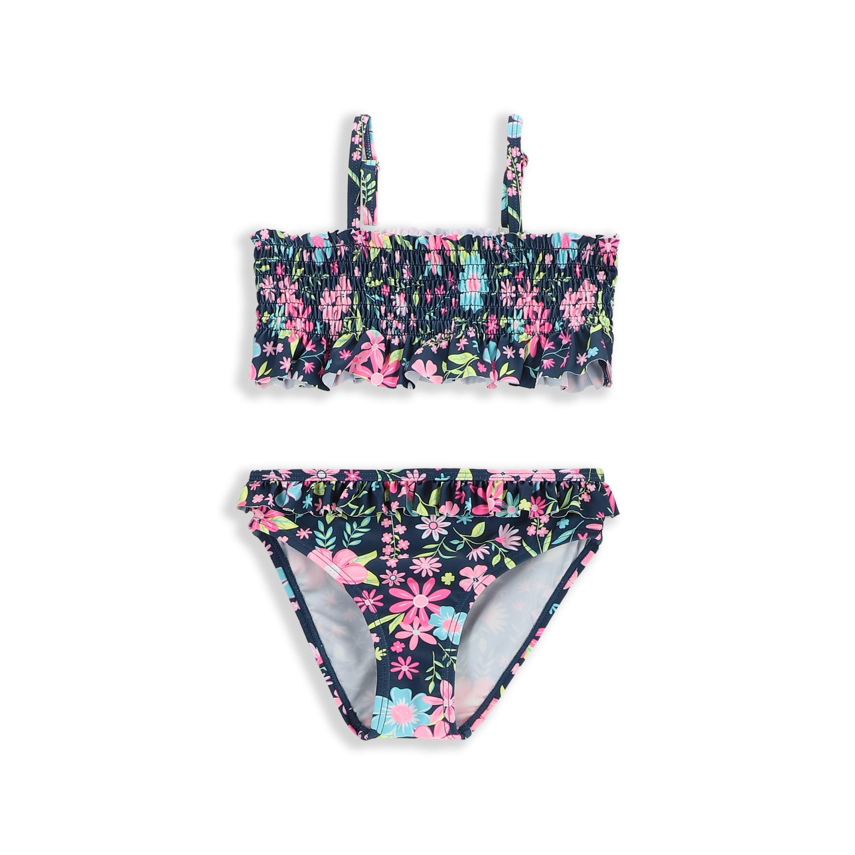 Strój kąpielowy dwuczęściowy dla dzieci Lemon Explore WL5 z marszczeniem