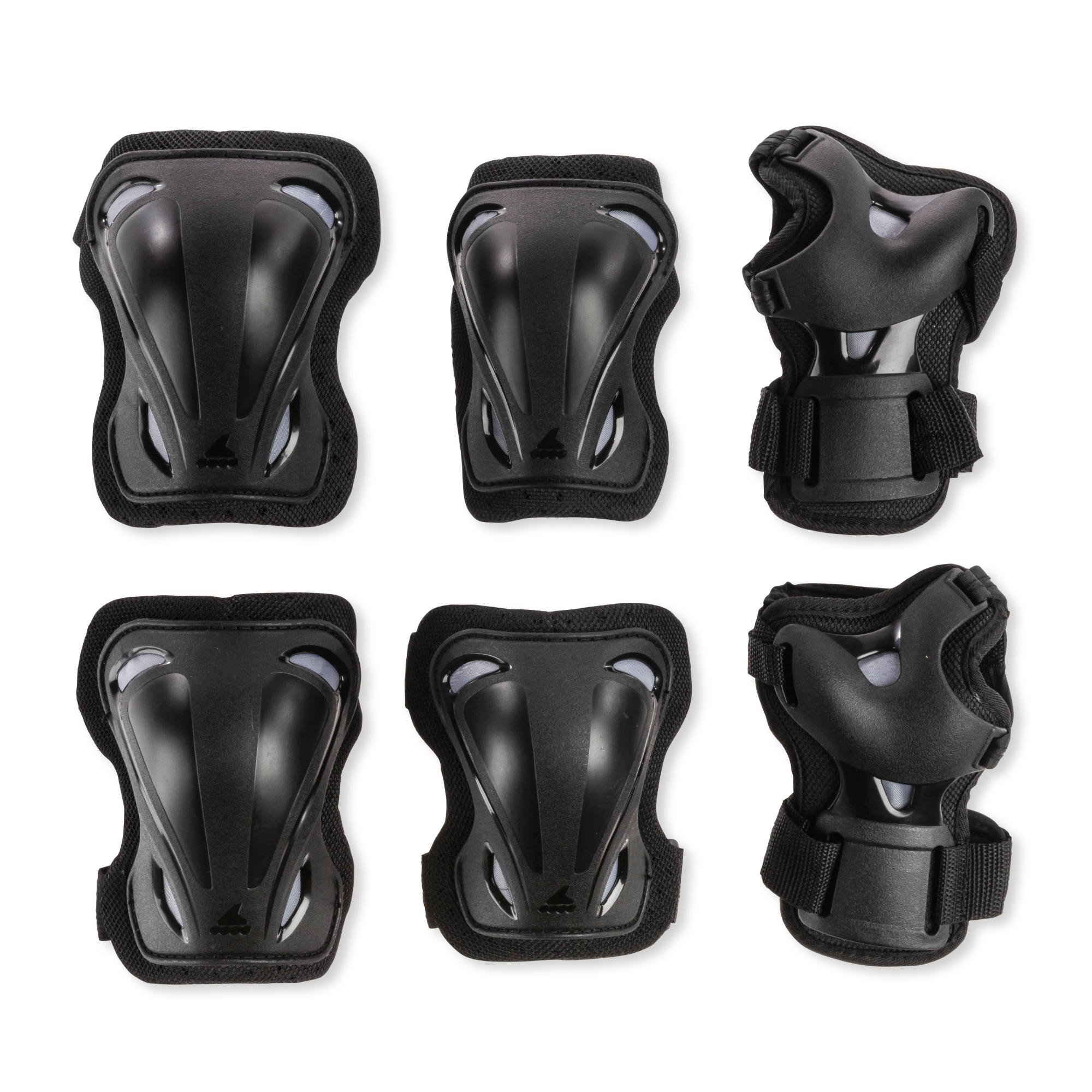 Zestaw ochraniaczy SKATE GEAR 3 PACK Black