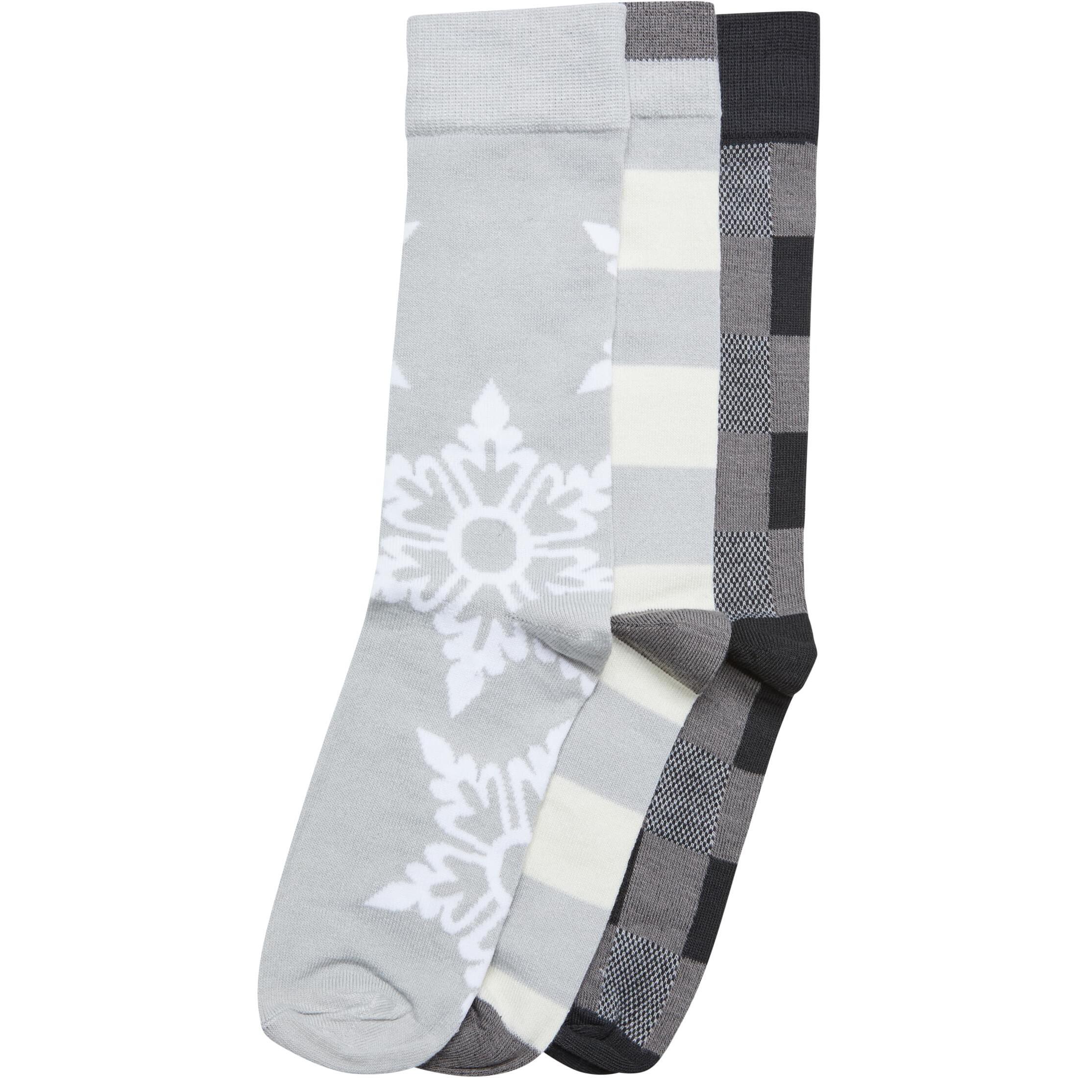 Skarpetki Urban Classics Christmas Snowflakes (x3)