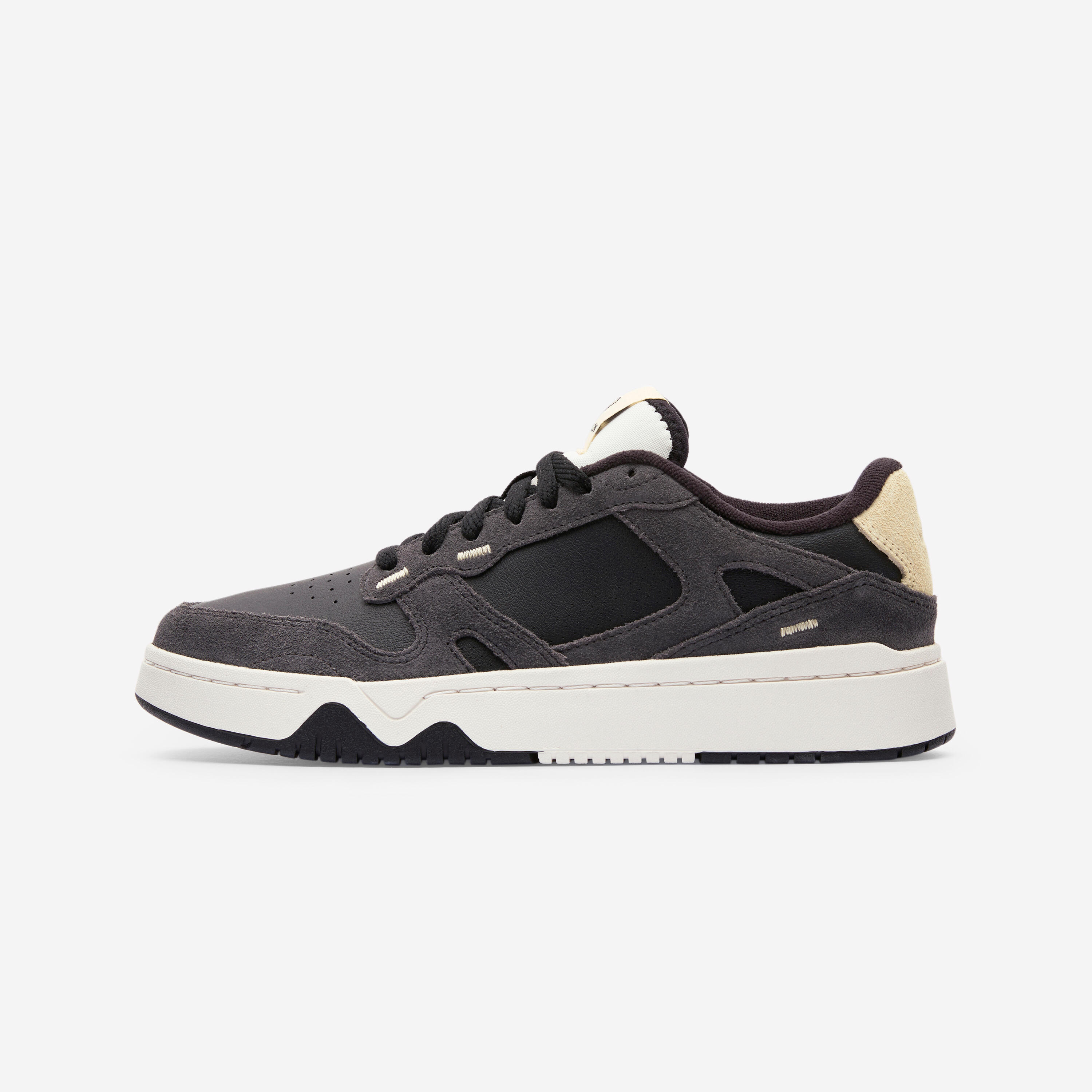 Sneakersy damskie J80 ze skóry i zamszu