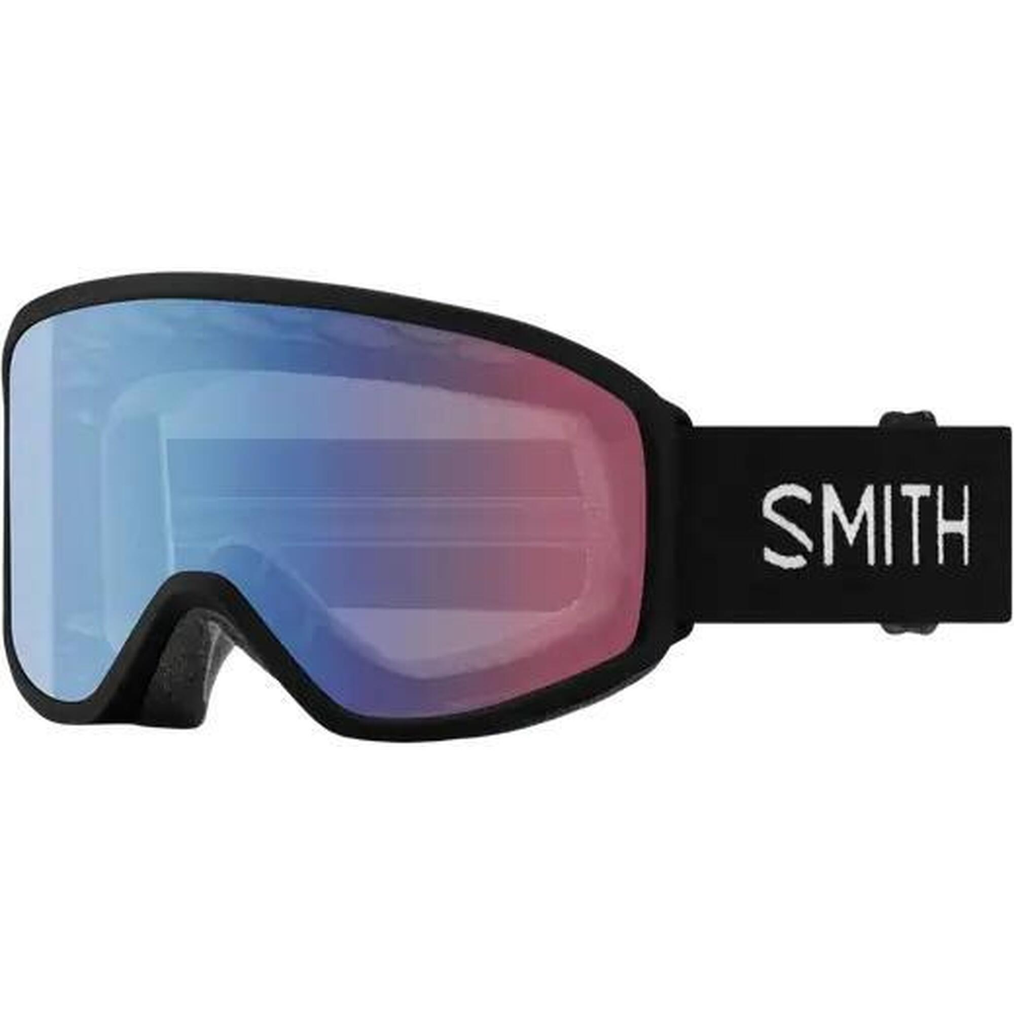 Sporty zimowe Gogle Smith Reason OTG Gogle narciarskie - Blue Sensor Mirror