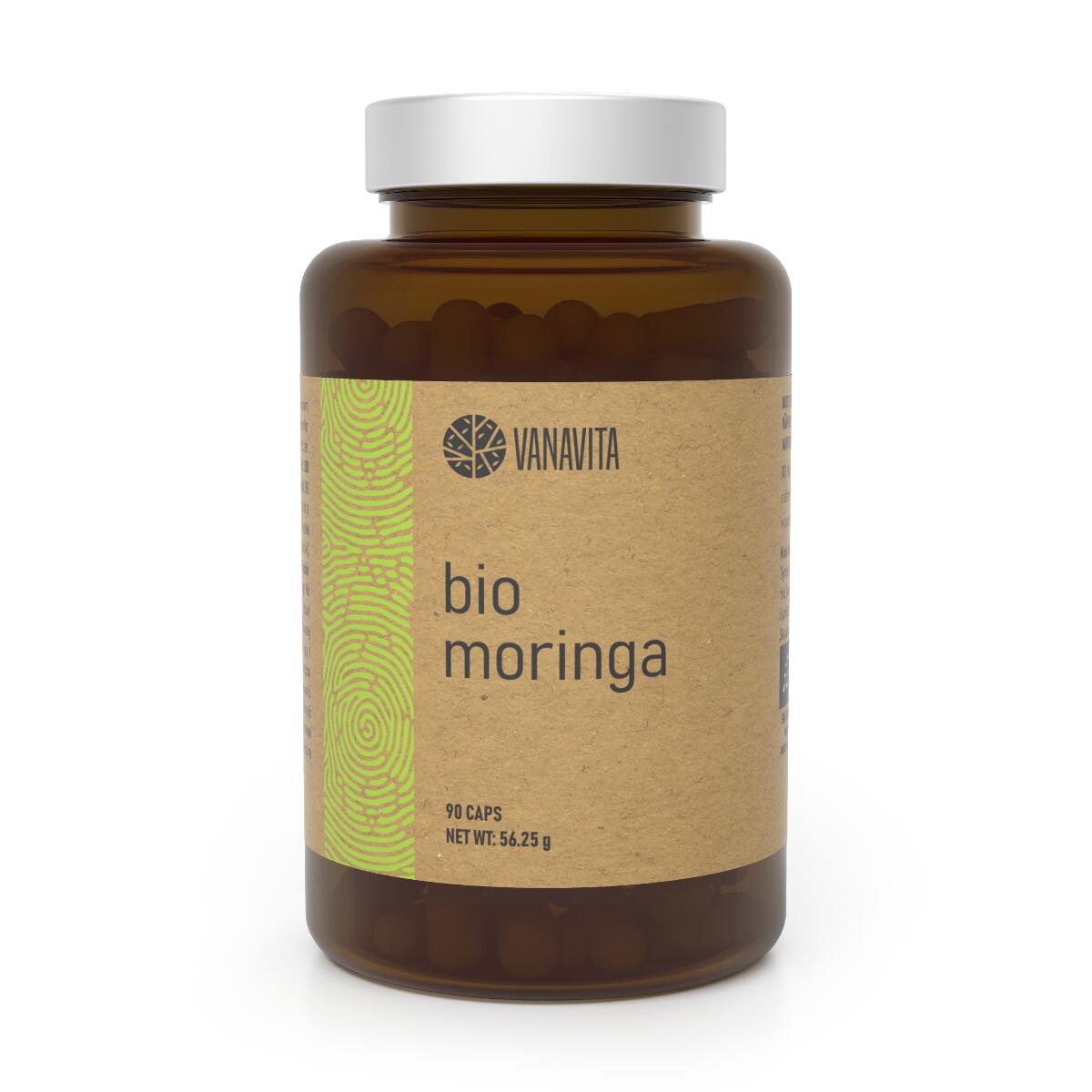 Moringa BIO kapsułki wegańskie 90 kapsułek