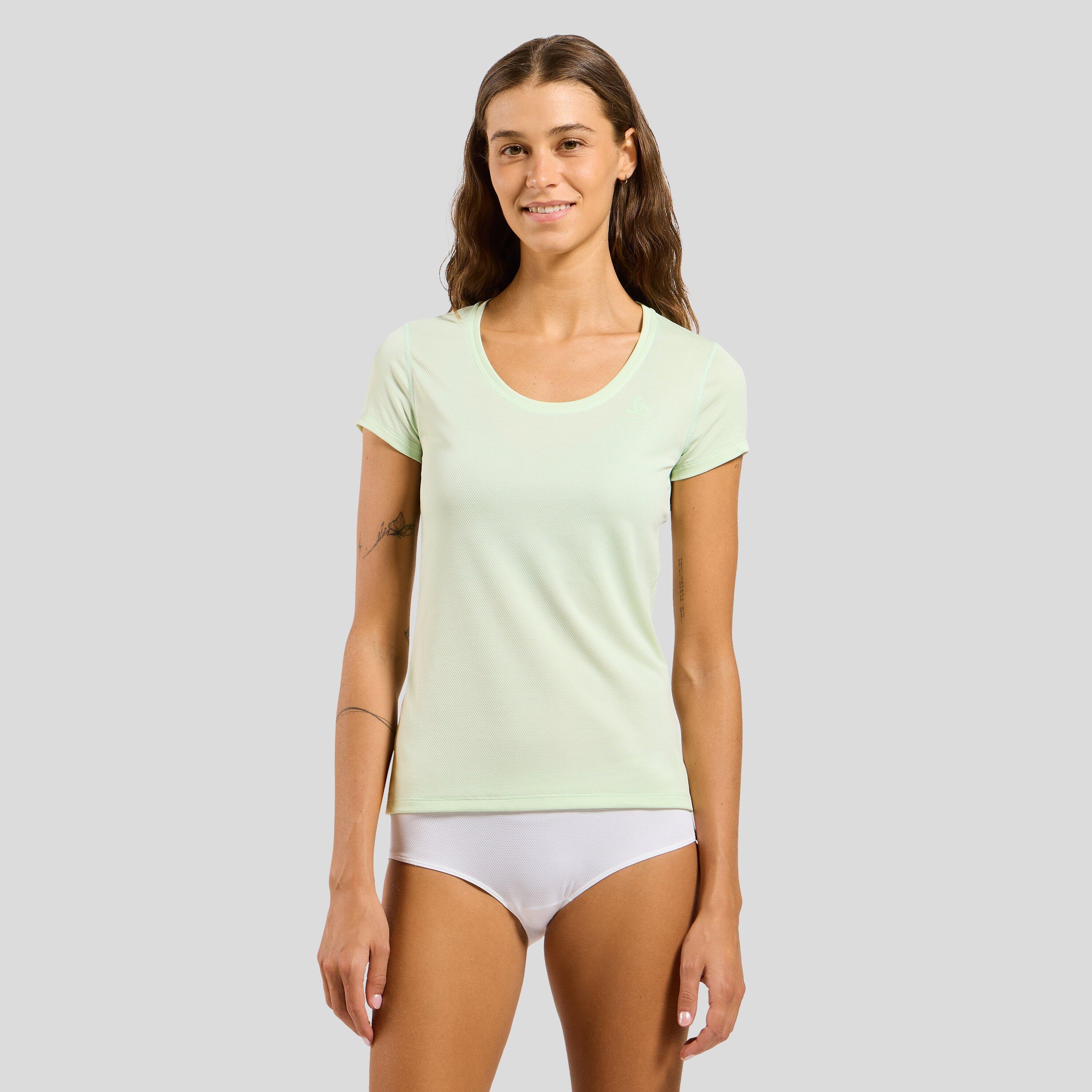 Koszulka damska Odlo ACTIVE F-DRY LIGHT BL TOP crew neck s/s