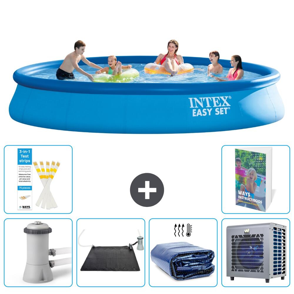 INTEX Basen Easy Set Okrągły - 457x84 cm - 7-częściowy S216