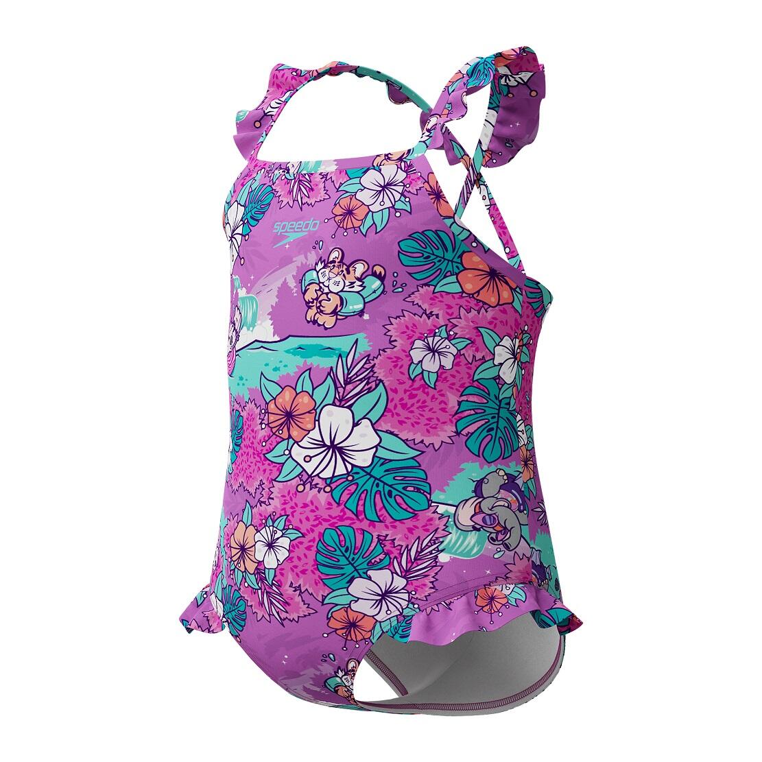 Strój kąpielowy jednoczęściowy dla dziewczynek na basen Speedo Learn To Swim