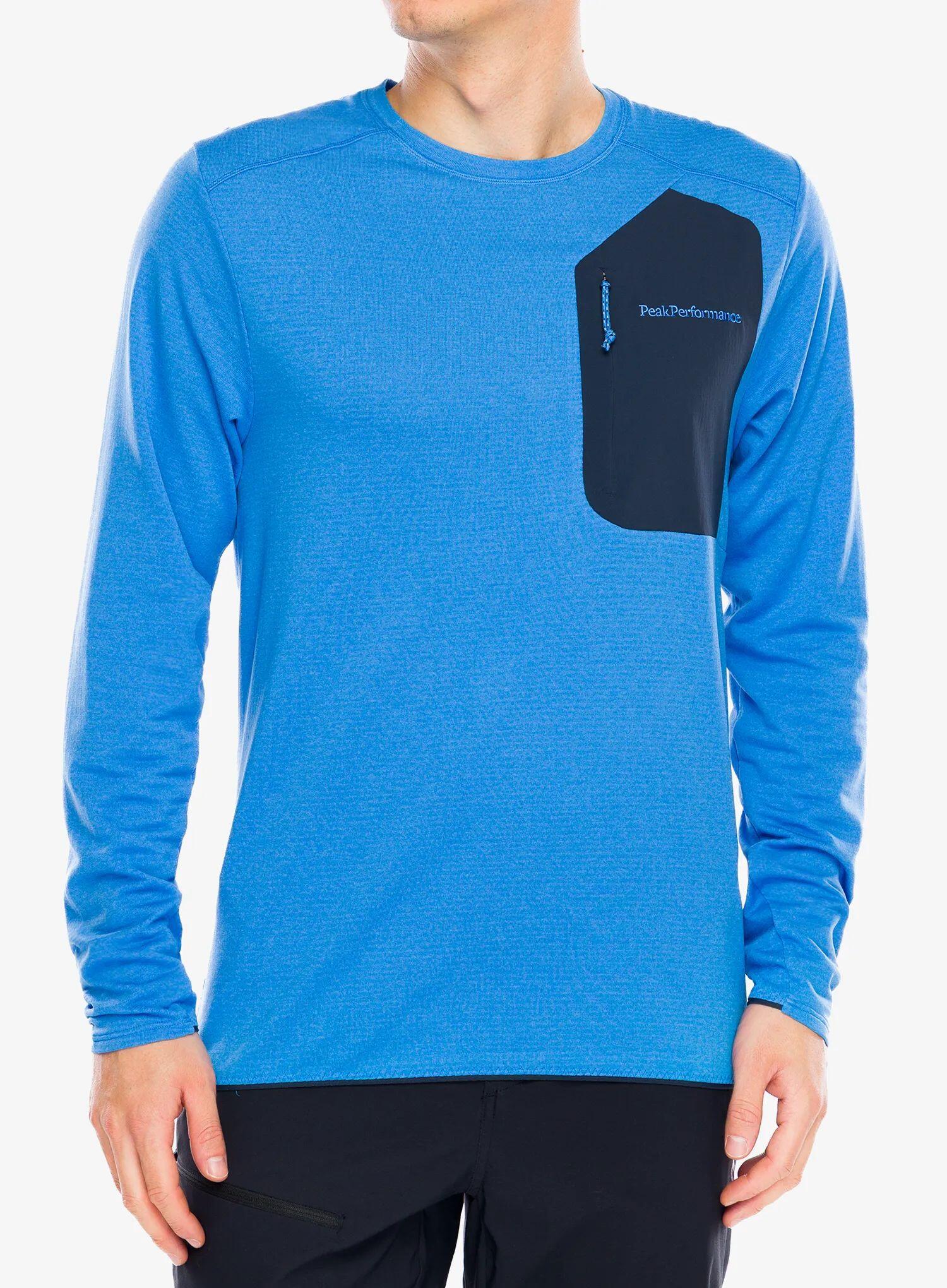 Bluza bez kaptura Peak Performance Freelight Polartec Grid