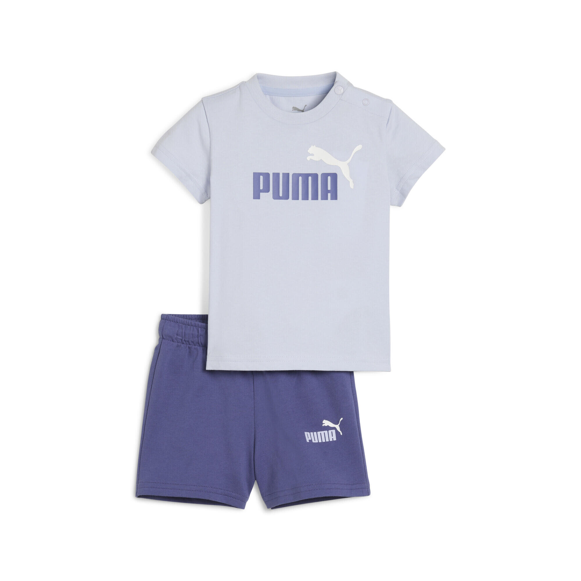 Zestaw dla małych dzieci Minicats Essentials z koszulką i szortami PUMA