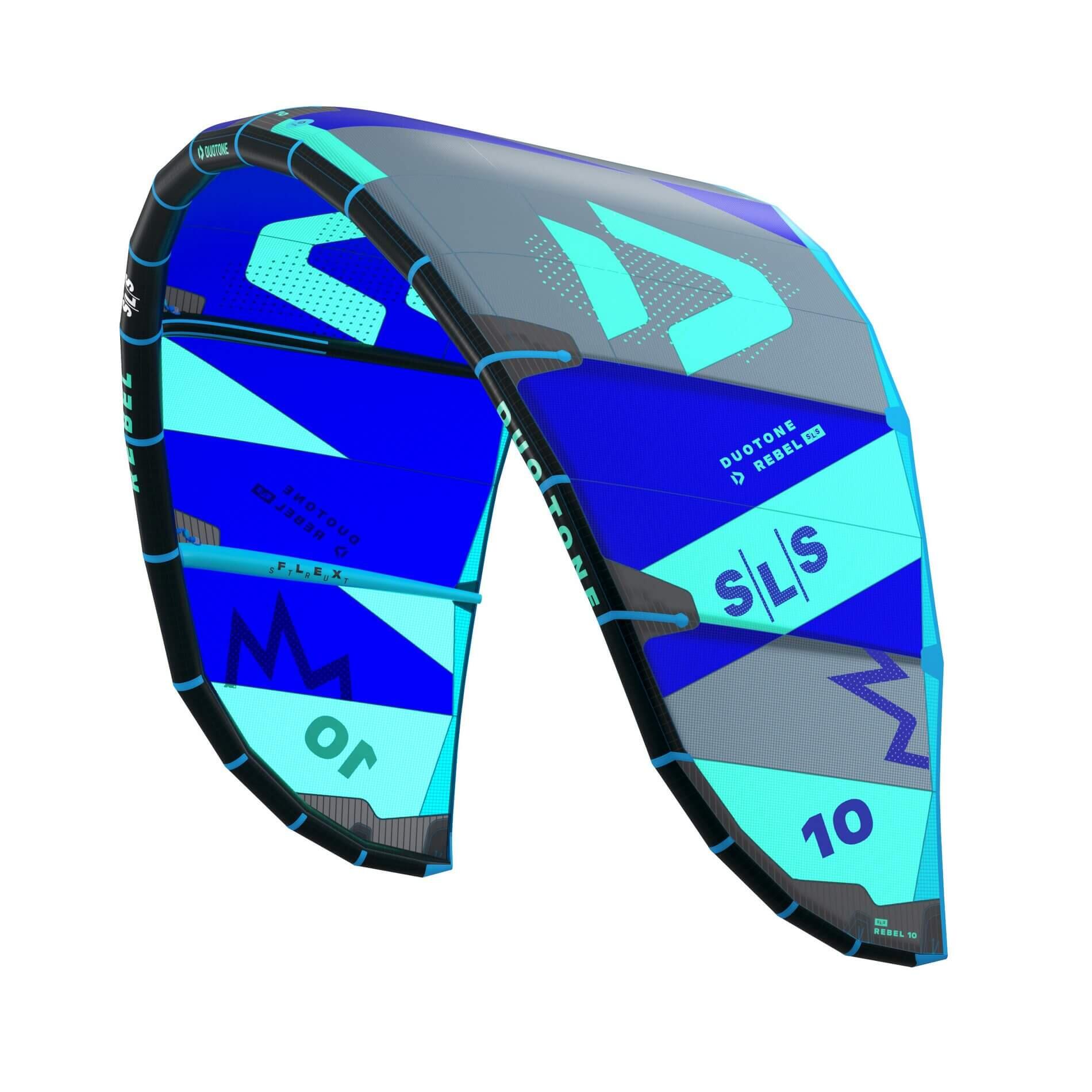 Latawiec kite Duotone Rebel SLS 24 Royal Blue/Mint