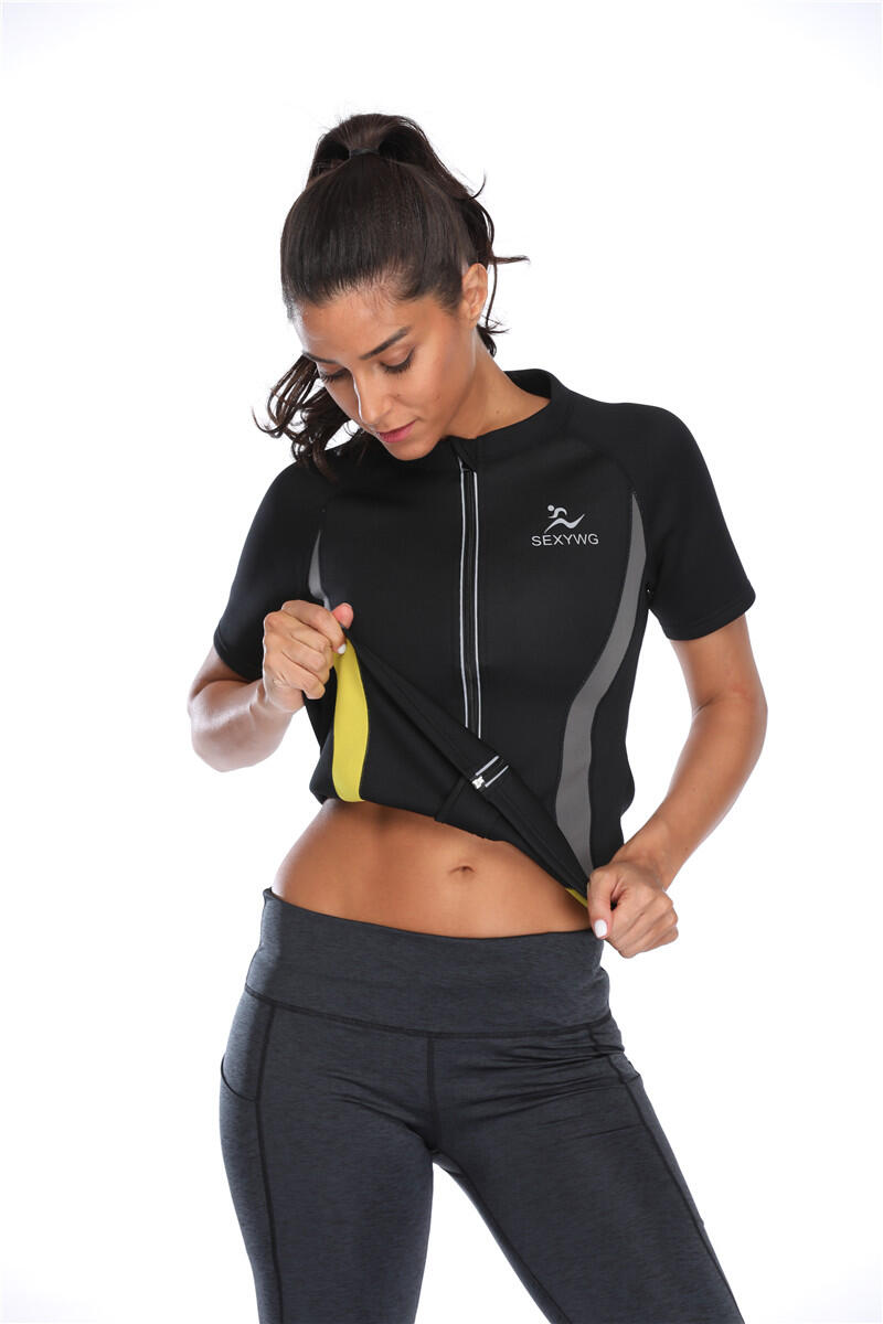 T-shirt neoprenowy wyszczuplający damski SlimBody