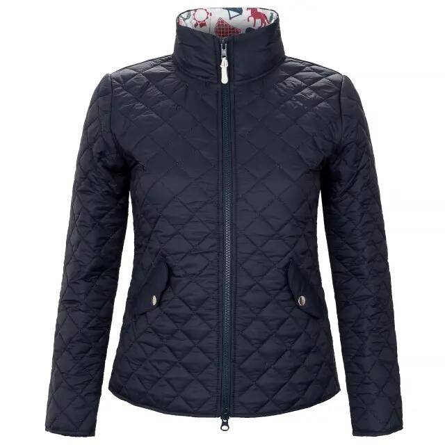 Kurtka jeździecka młodzieżowa Start Ruby pikowana lekka