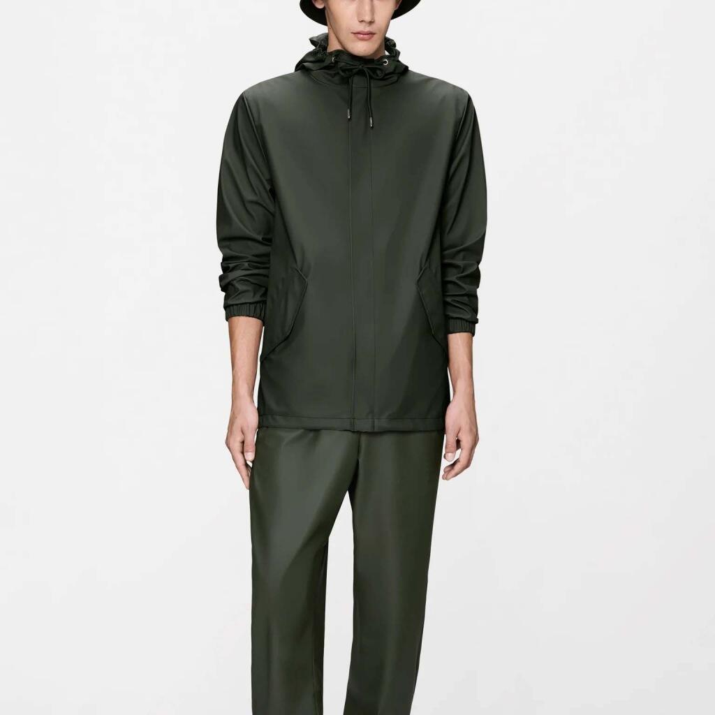 Kurtka RAINS FISHTAIL JACKET W3 Zielony