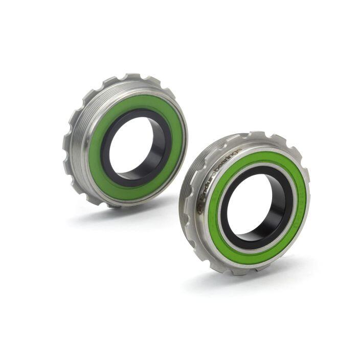 ENDURO BEARINGS T47 asymetryczny suport zintegrowany 24 mm 440C srebrny