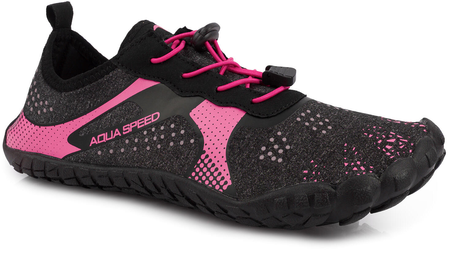 Buty do wody do pływania na plażę rafę elastyczne sznurowadła Aqua speed