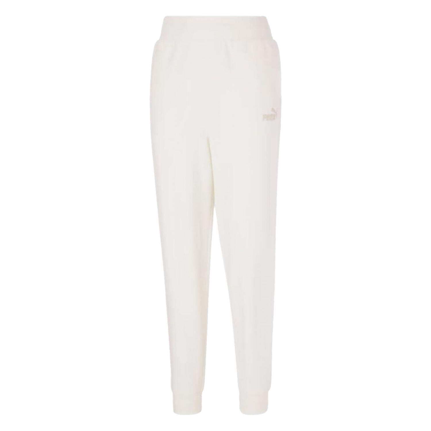 Spodnie Do Joggingu Damskie Haft Z Wysokimi Stanami ESS+