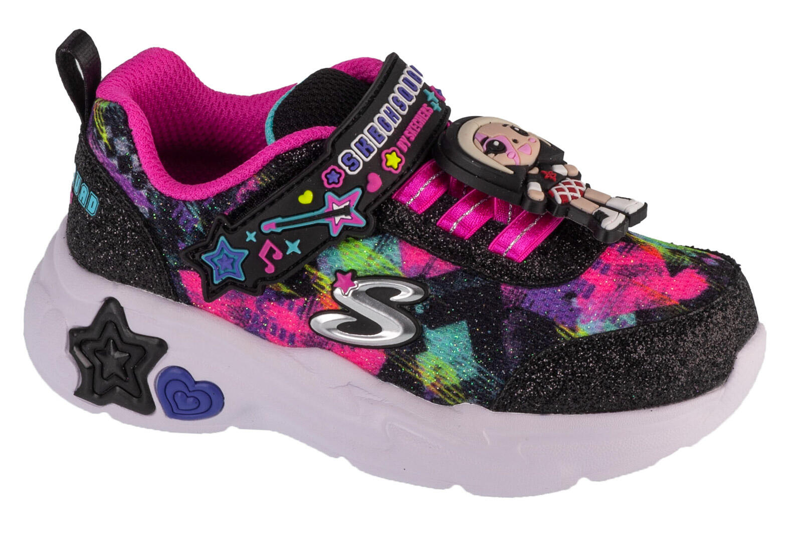 Buty sportowe Sneakersy dziewczęce, Snuggle Sneaks - Skech Squad