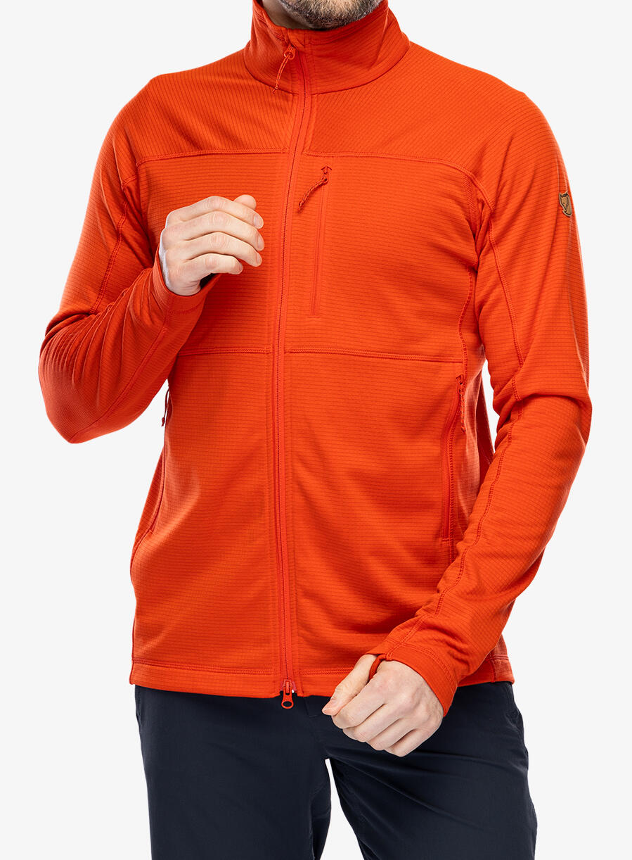 Bluza rozpinana męska Fjallraven Abisko Lite Fleece Jacket