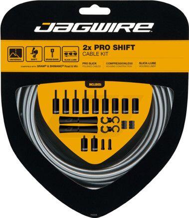 JAGWIRE 2x Pro Shift Kit - ice gray
