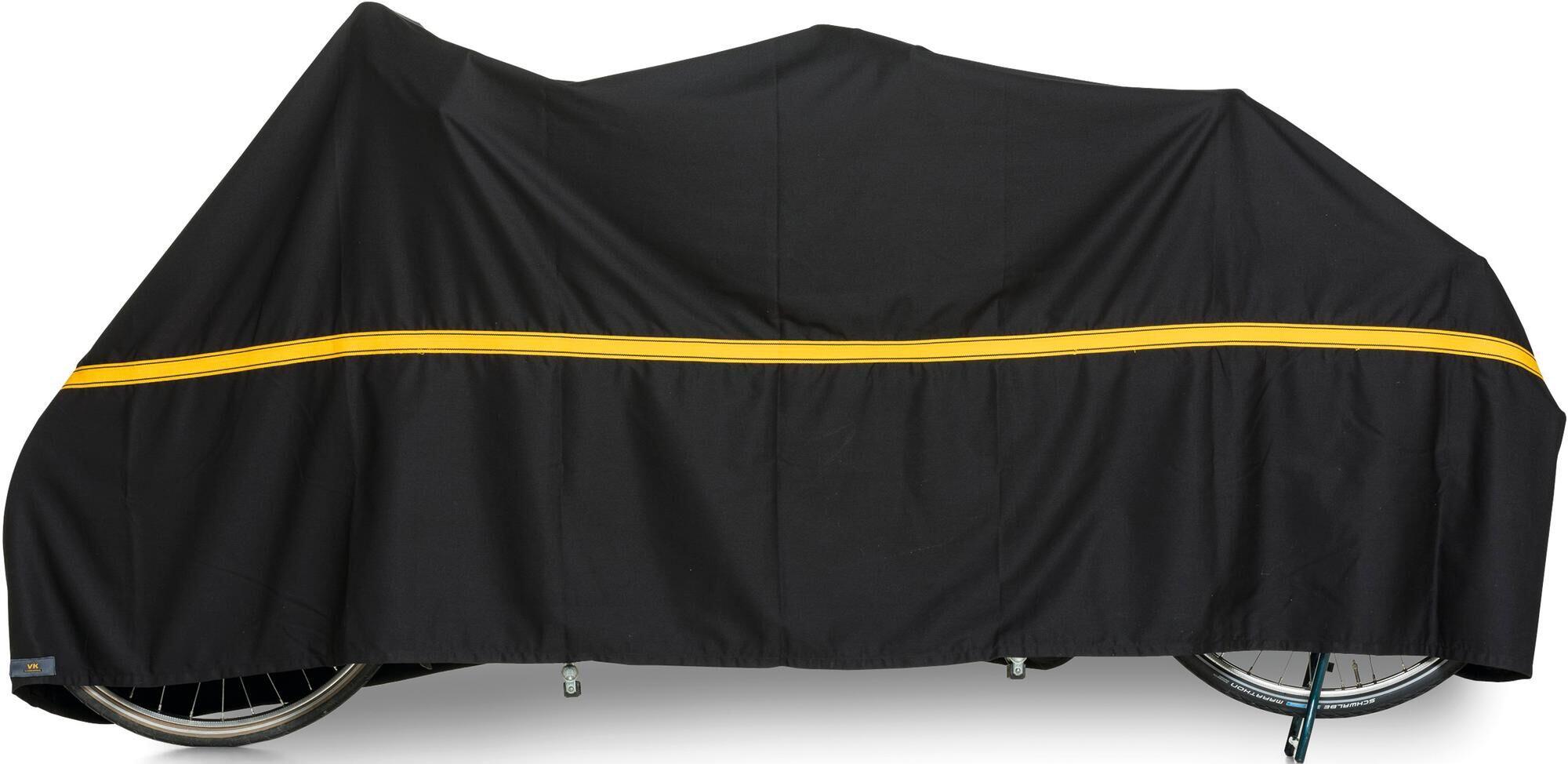 VK Tandem de Luxe pokrowiec na tandem 120 x 300 cm czarny
