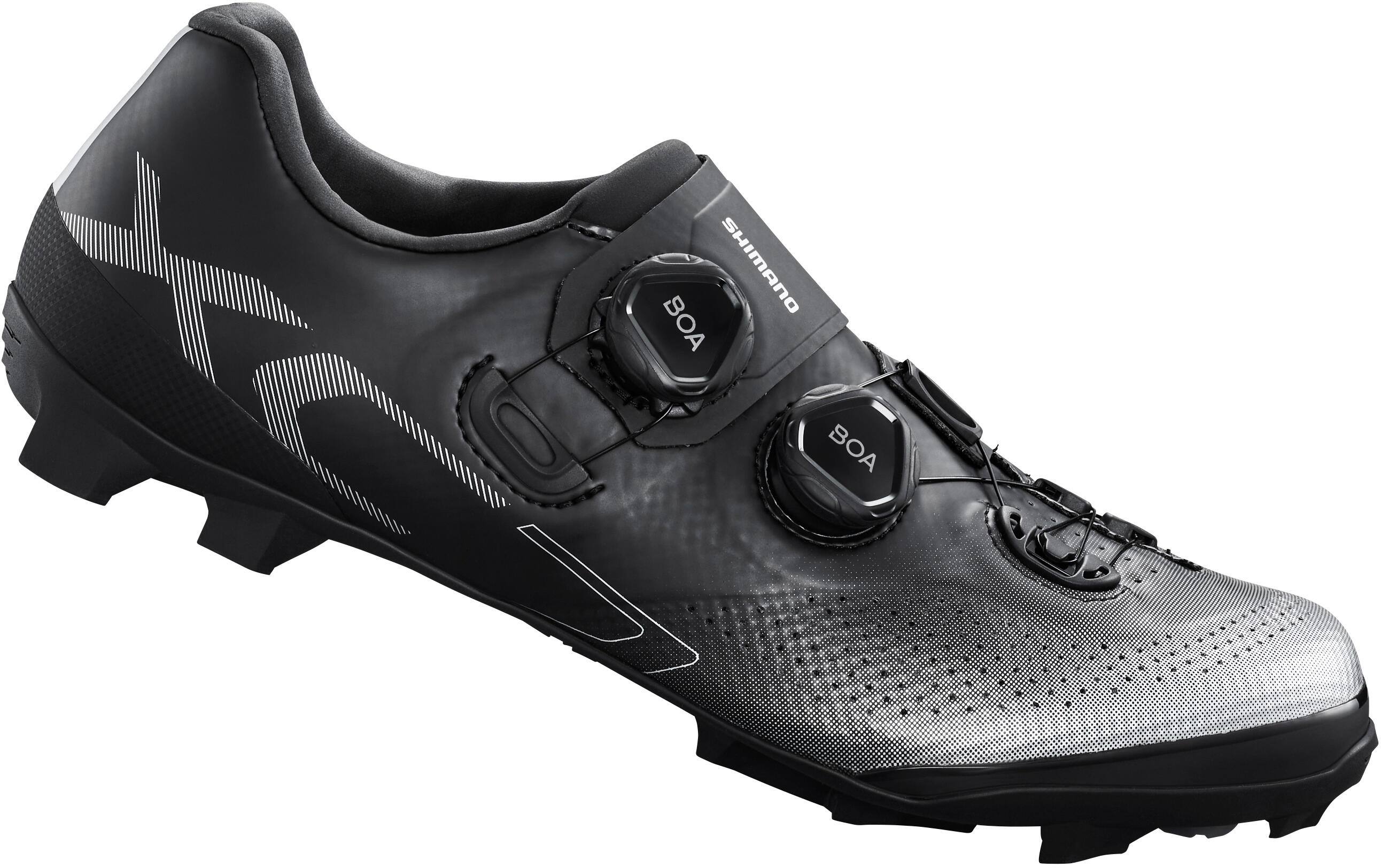 Buty rowerowe MTB XC702 WIDE, czarne