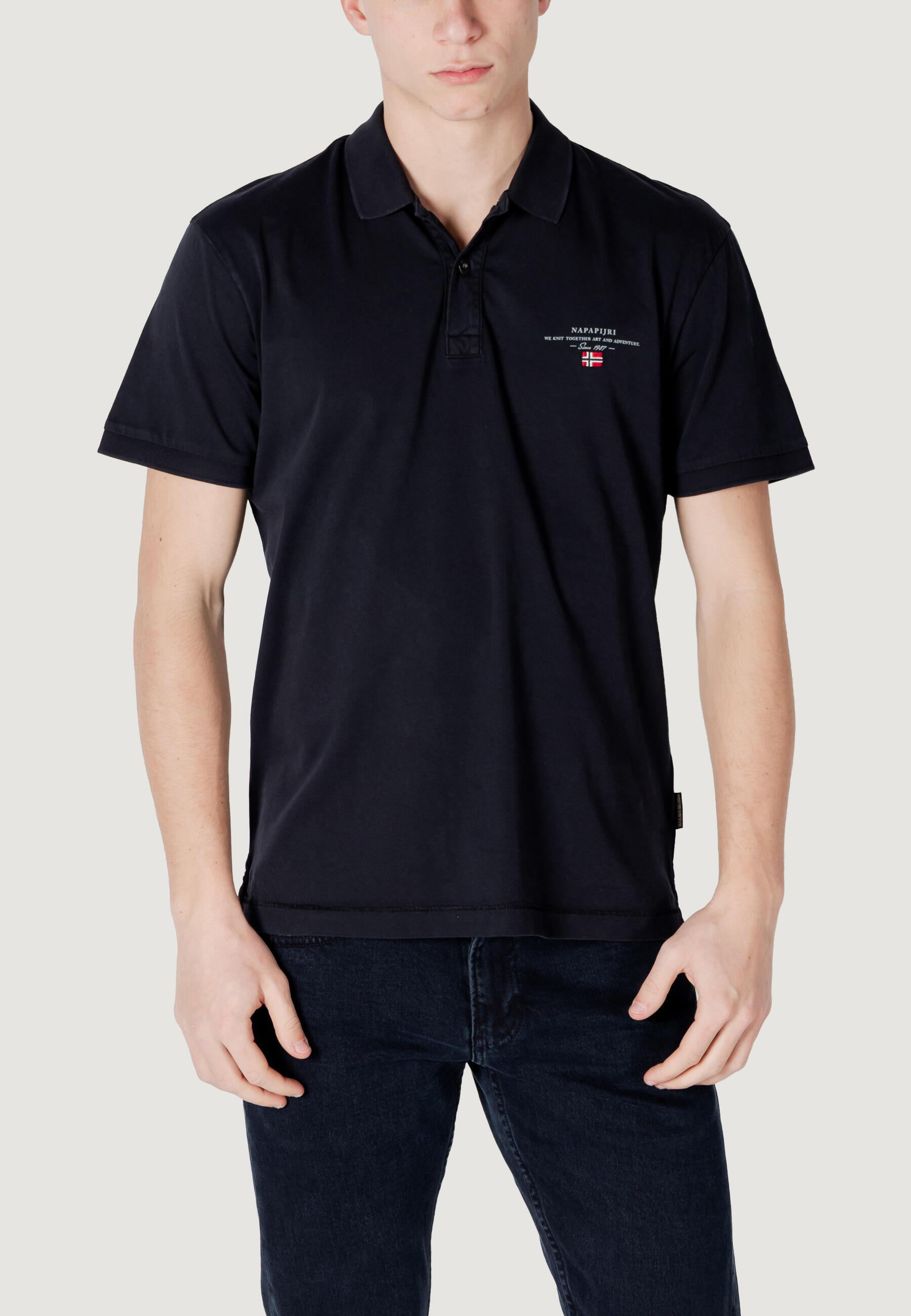 Polo z krótkim rękawem Mężczyzna NAPAPIJRI ELBAS JERSEY