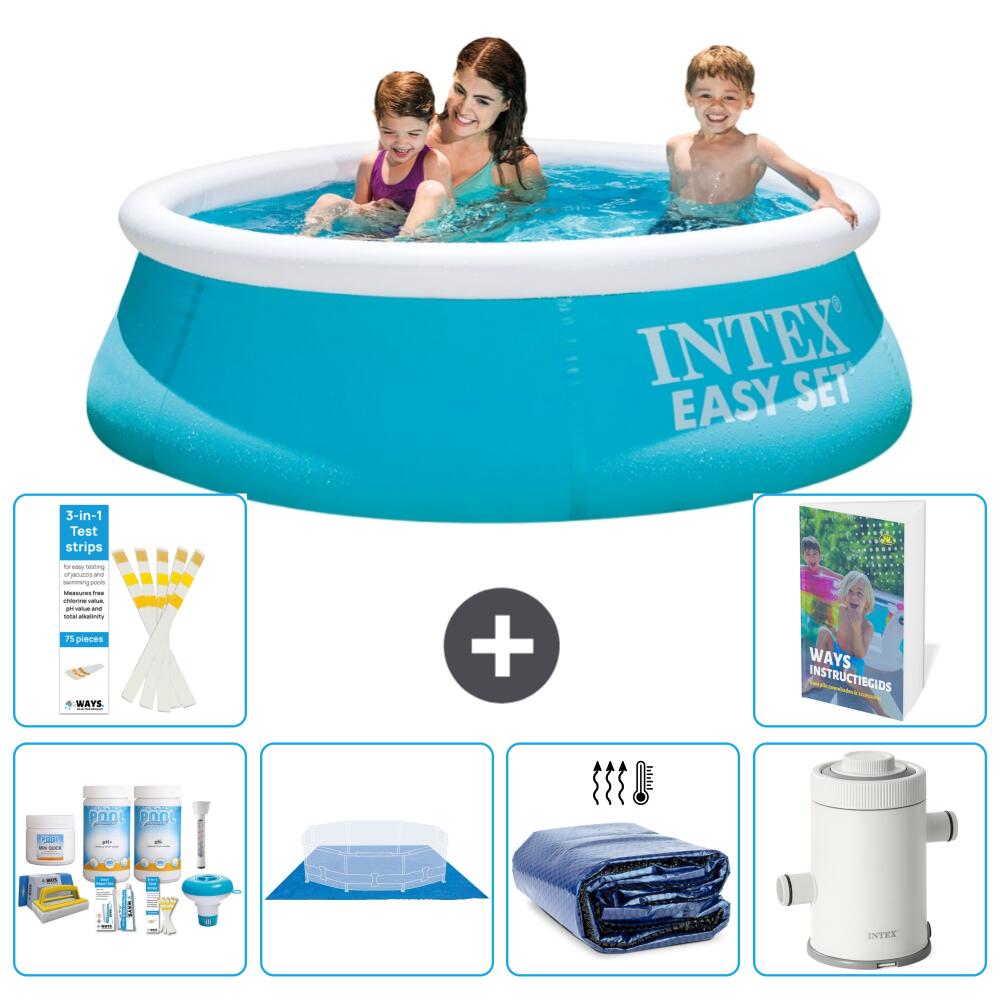 INTEX Basen Easy Set Okrągły - 183x51 cm - 7-częściowy S115