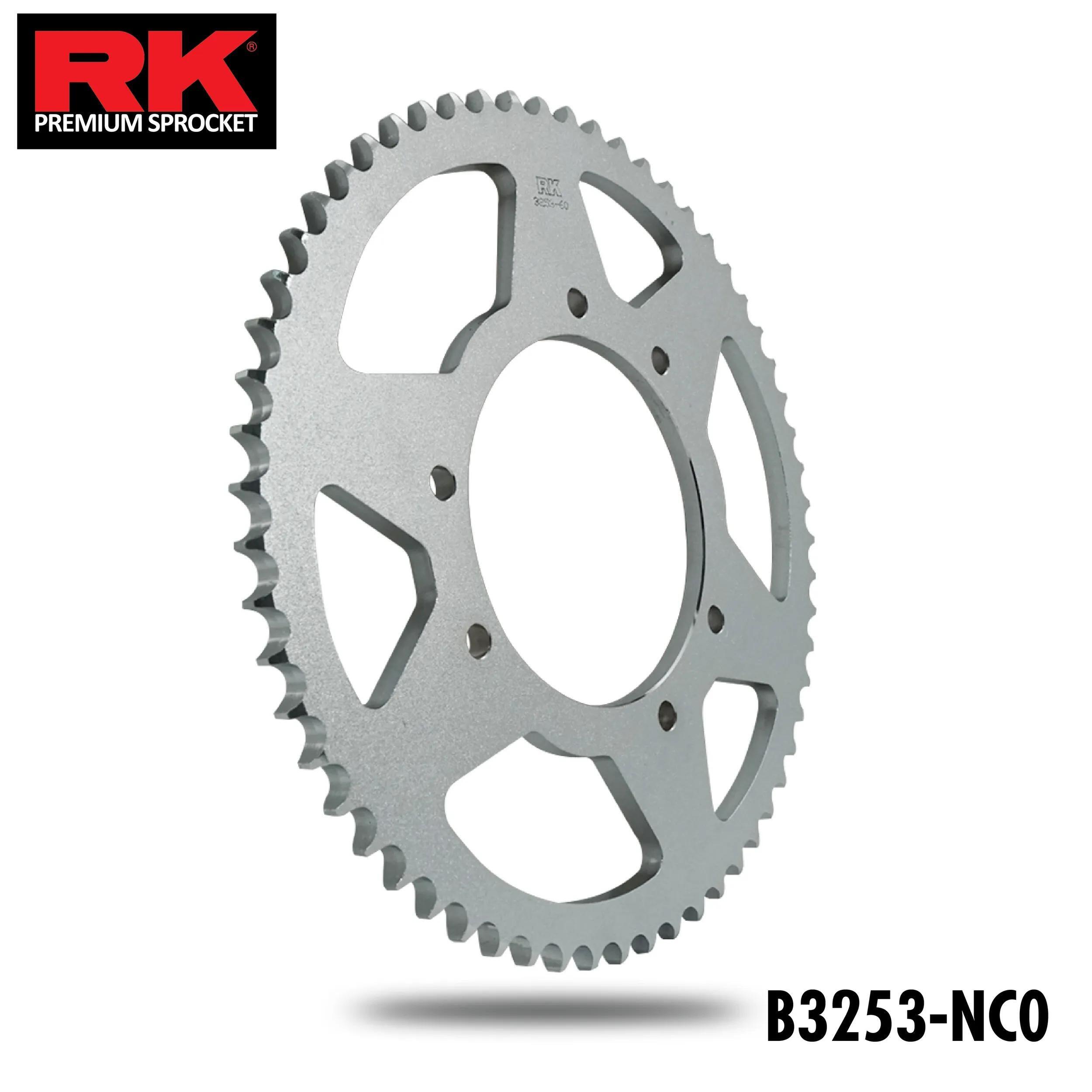 Koło łańcuchowe RK 428 58Z stal srebrna.
