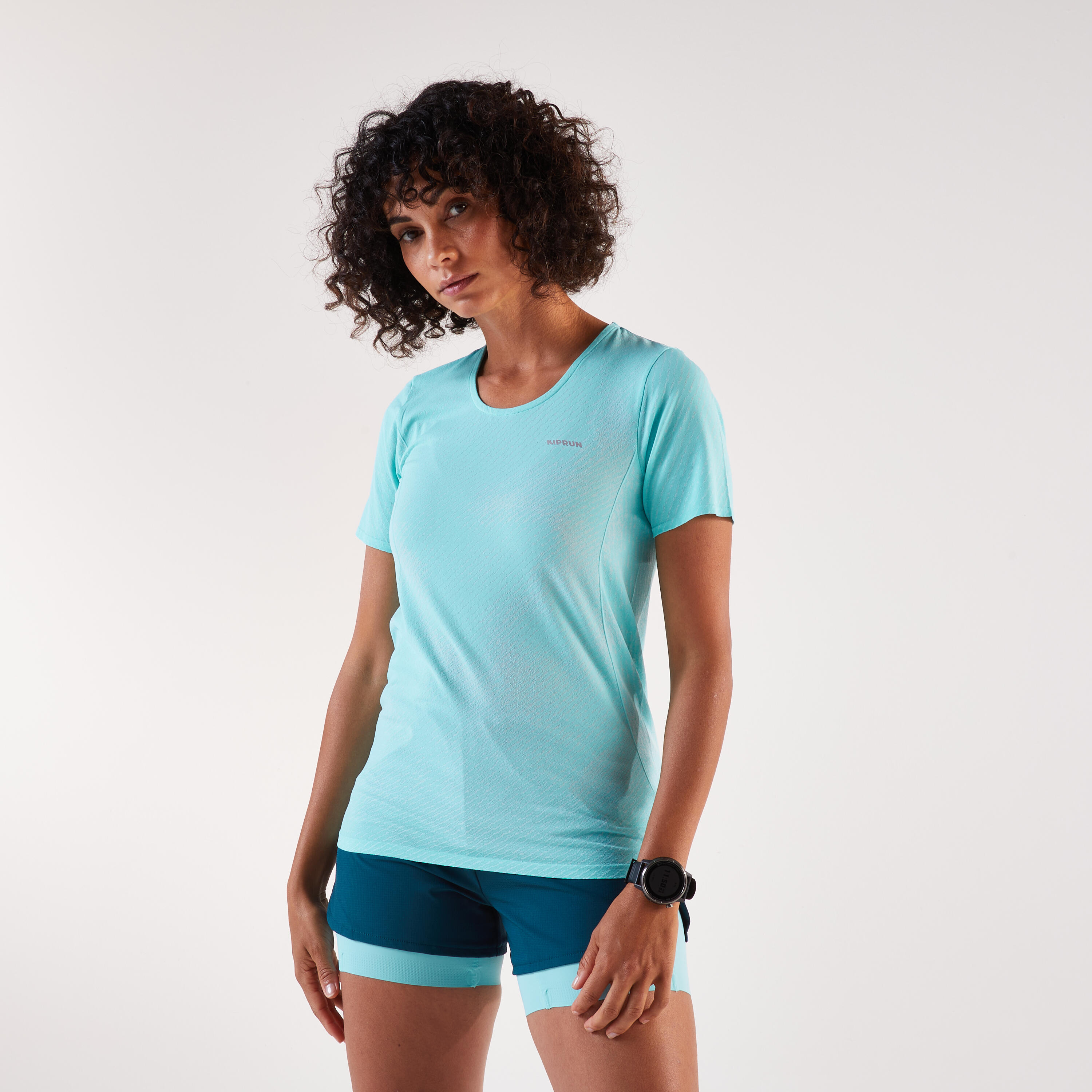 Koszulka do biegania damska Kiprun Run 500 Comfort
