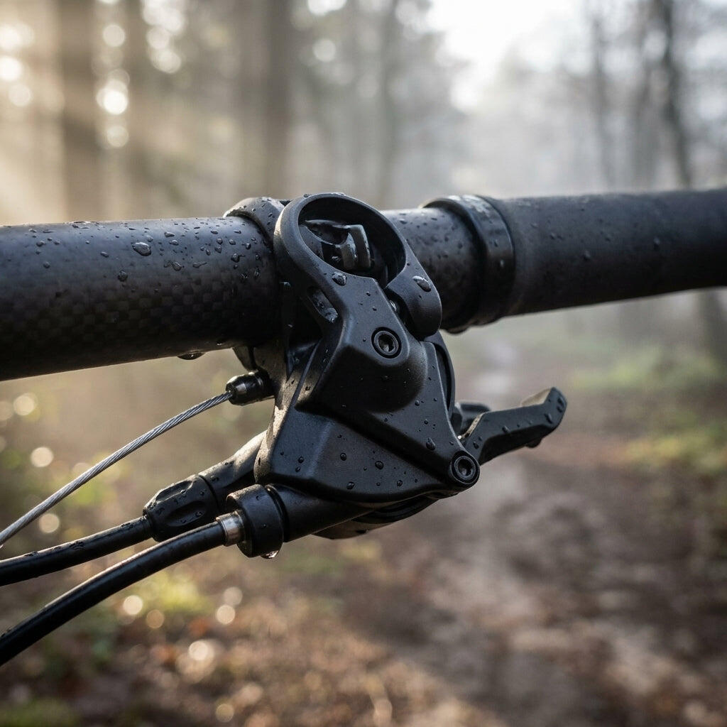 Prawa dźwignia nie jest regulowana Rockshox AM Poploc RC