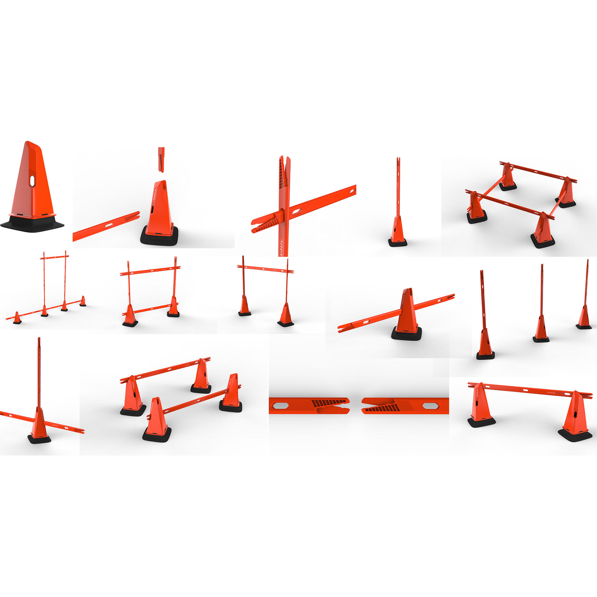 Second Life - Pachołki do sportów zespołowych Modular 30cm x... - Stan Doskonały