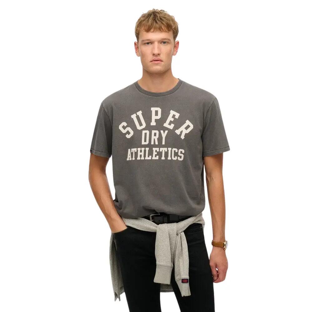 Wzorzysta koszulka Superdry Athletic Essential