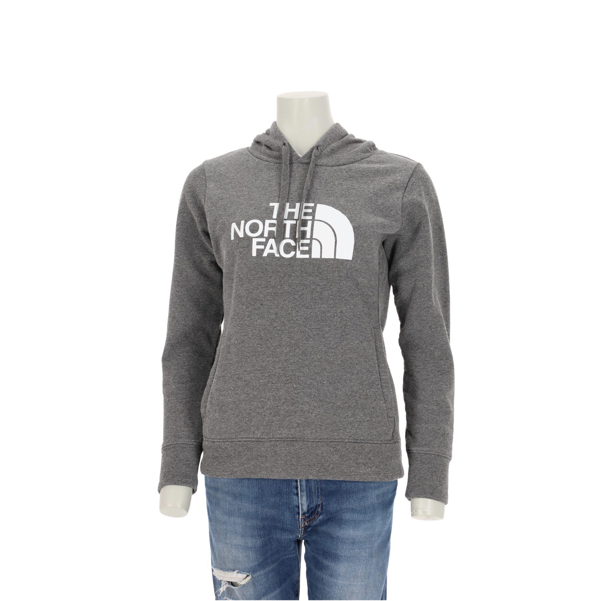 Second life - Bluza damska z kapturem The North Face szara - Jak nowy