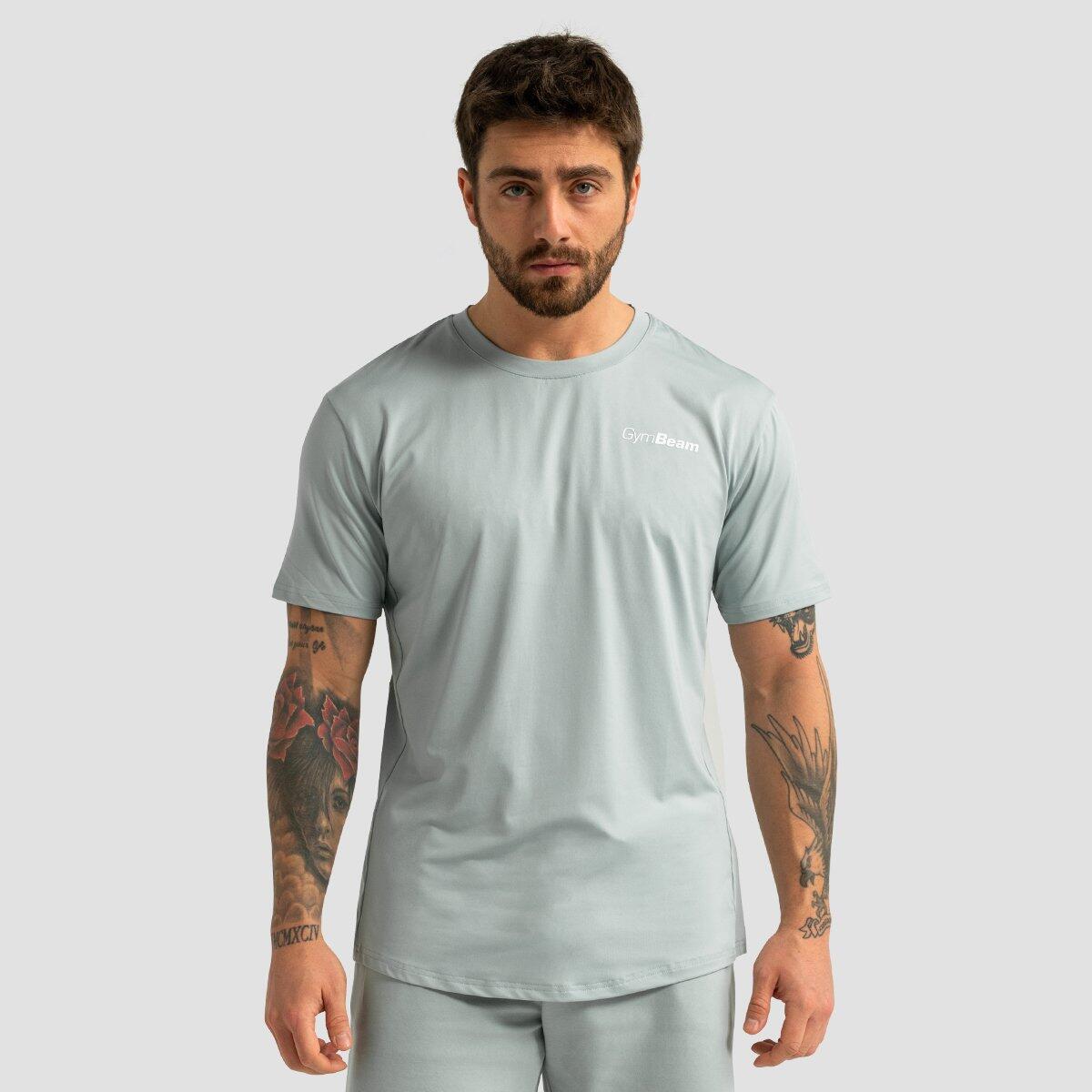 Koszulka męska fitness regular eukaliptusowa Limitless