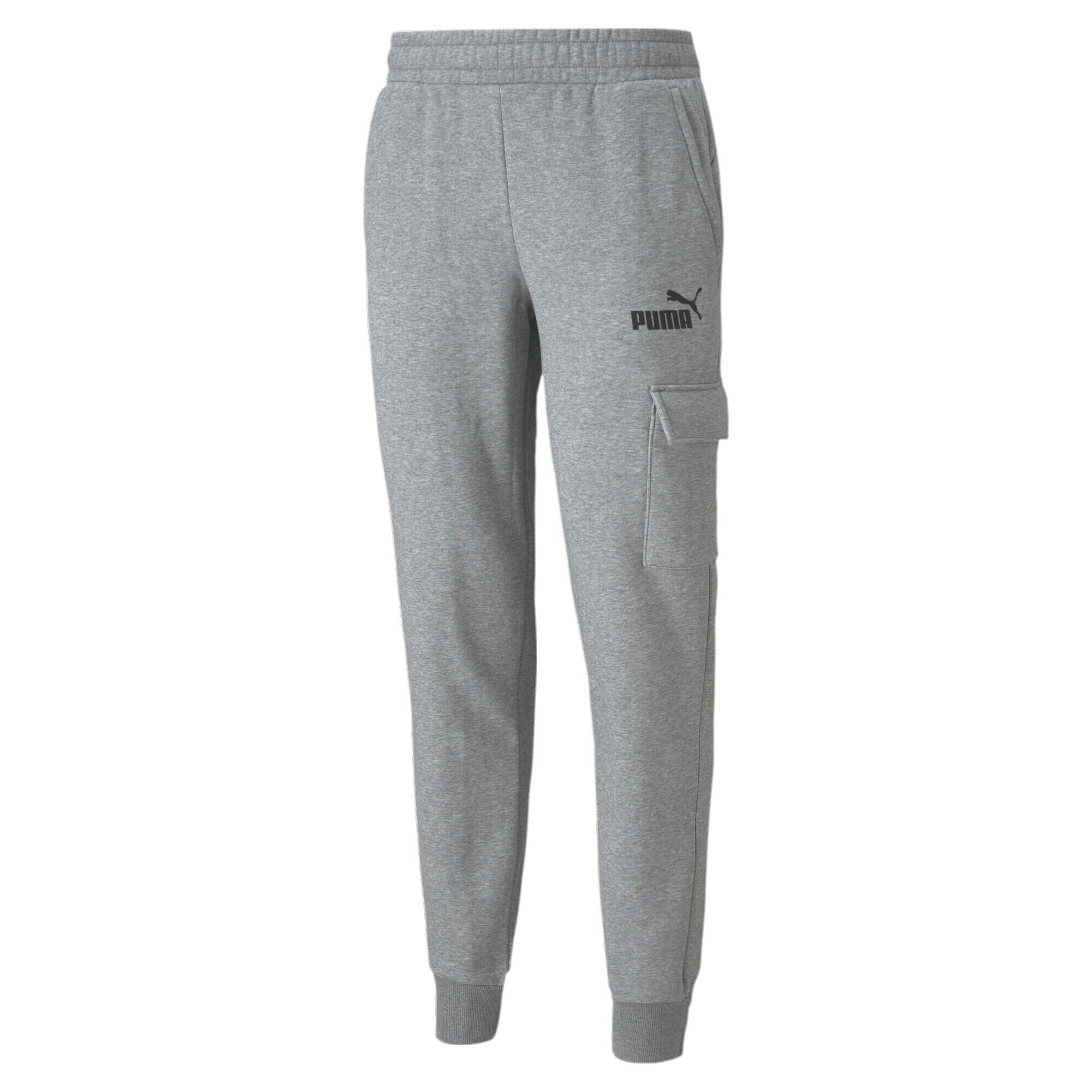 Męskie bojówki Essentials PUMA Medium Gray Heather