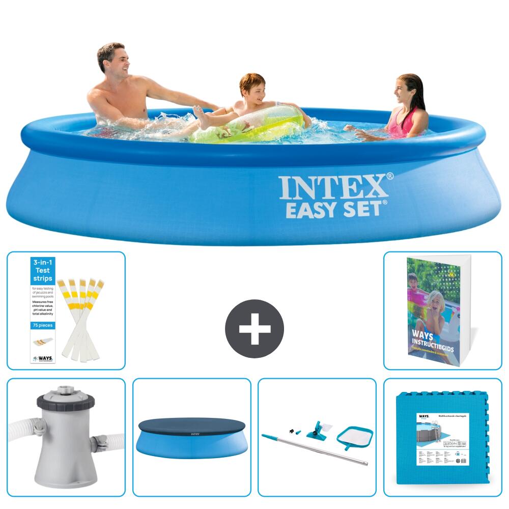 INTEX Basen Easy Set Okrągły - 305x61 cm - 7-częściowy S191