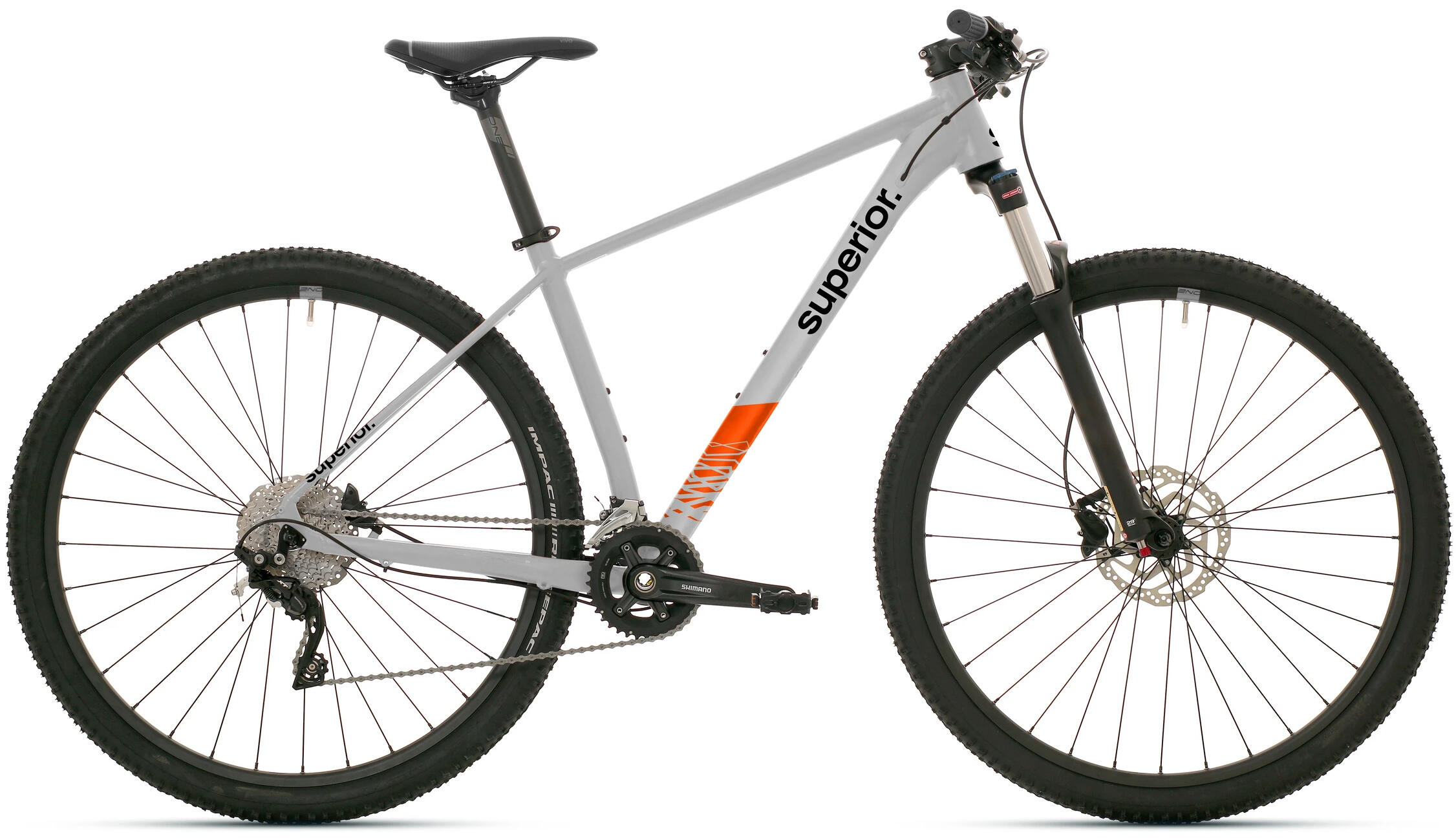 Rower górski MTB Superior XC 6.7 29 18 M Shimano Deore 2x10 szary