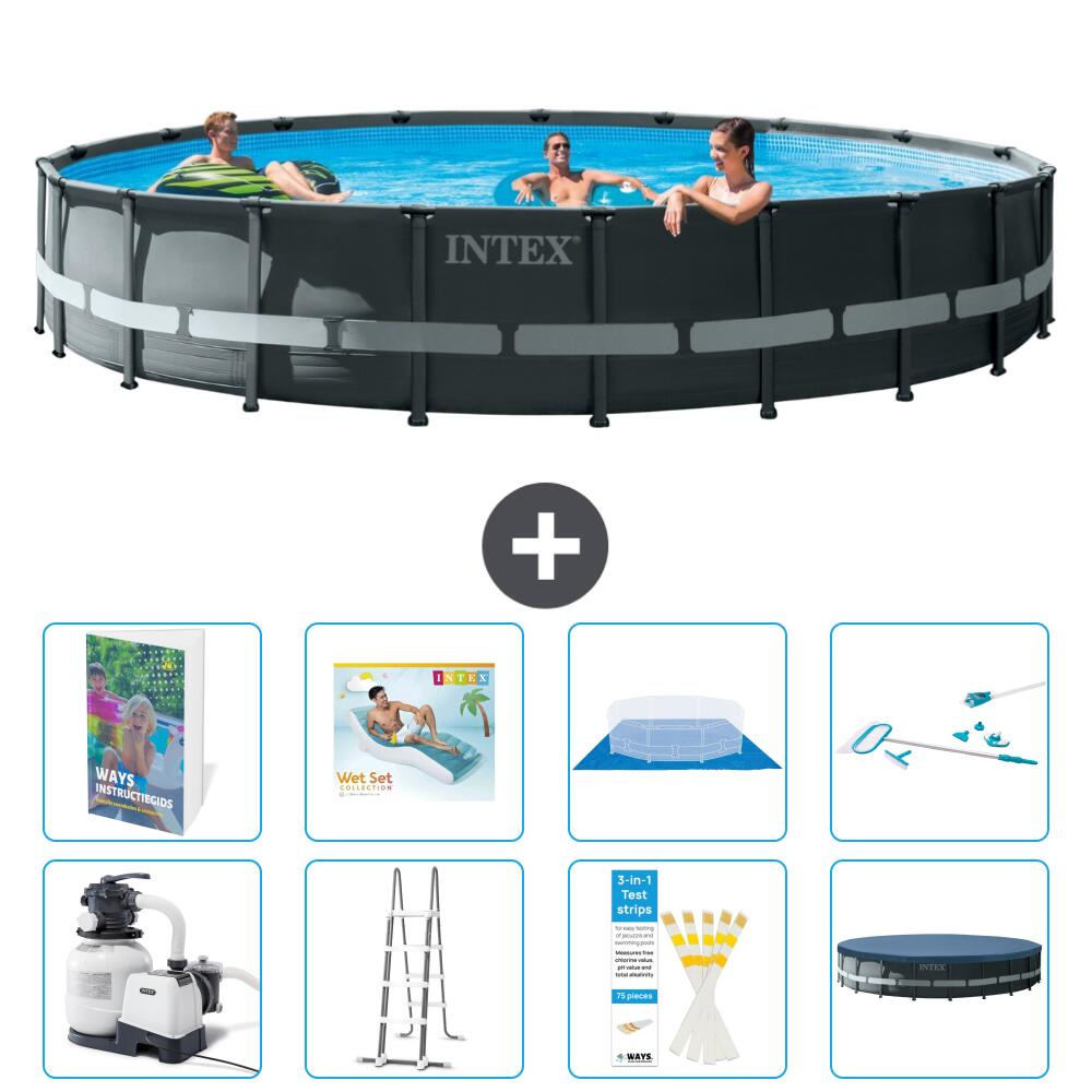 INTEX Basen Ultra XTR Okrągły - 610x122 cm - 9-częściowy S618