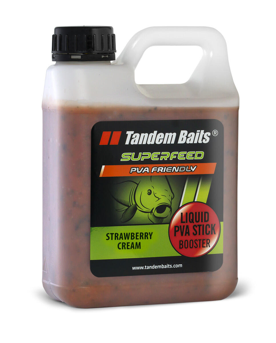 Karpiowy Booster-Liquid PVA Stick SuperFeed 1000 ml Strawberry Cream
