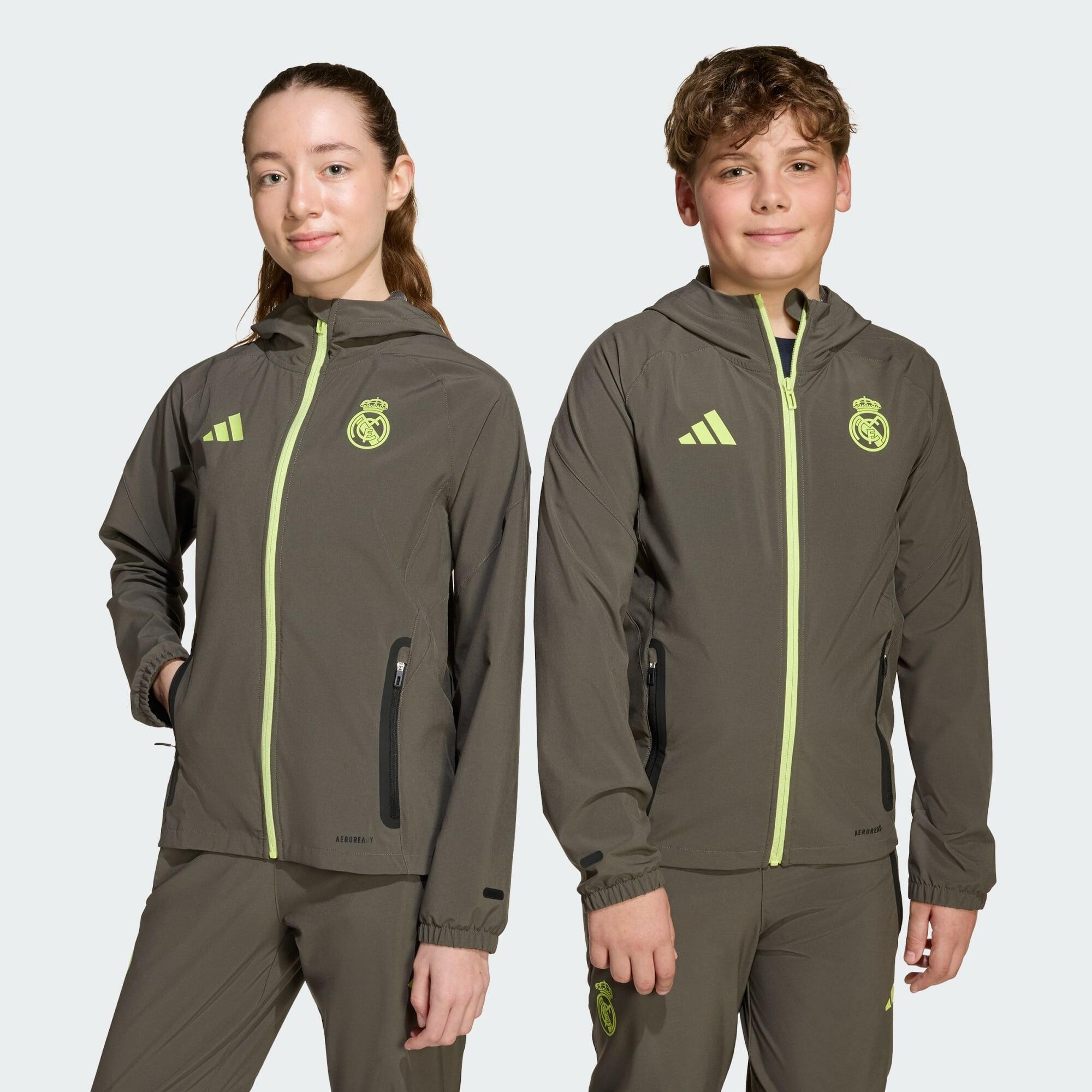Kurtka Real Madrid Tiro 25 Competition Vis Tech Travel Jacket