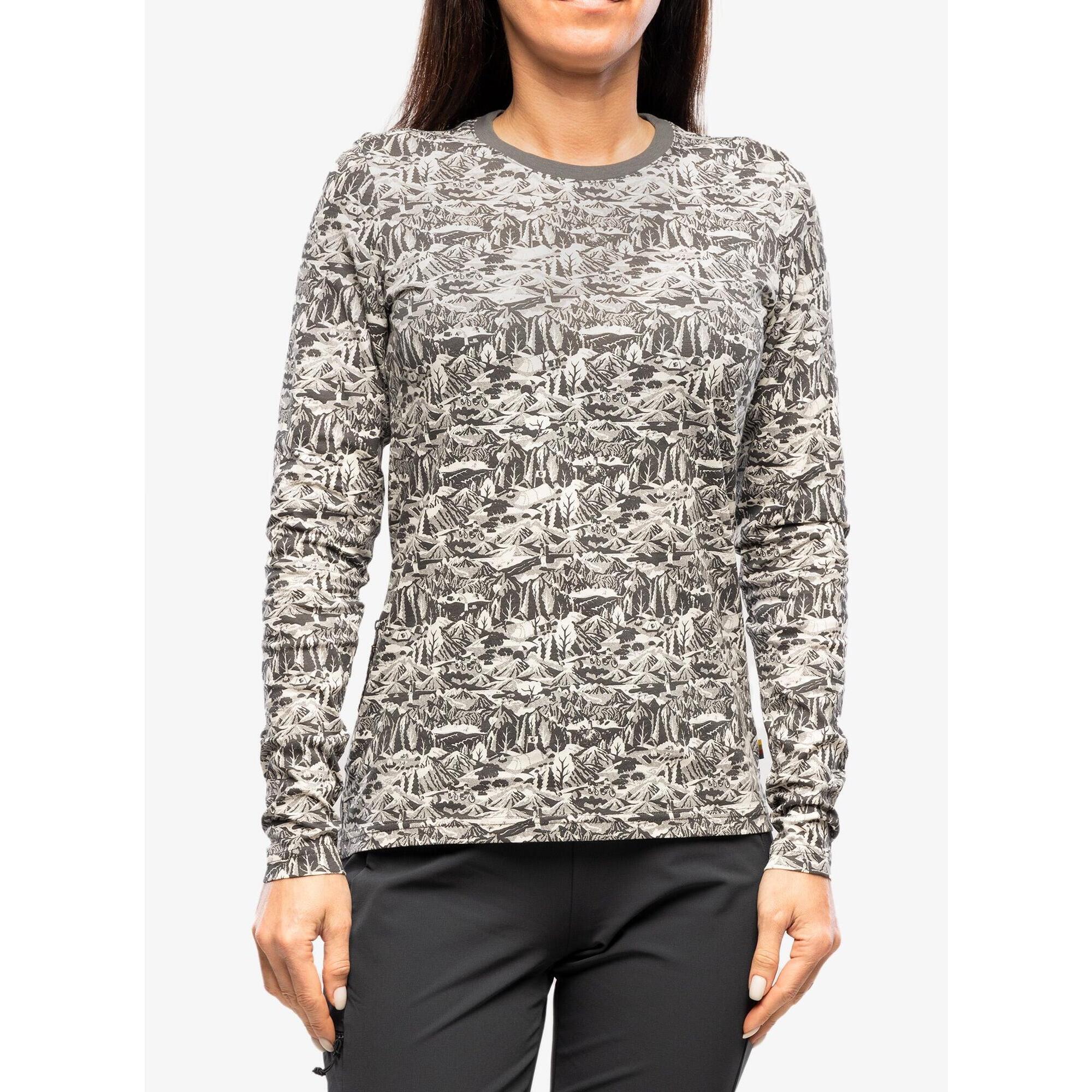 Bluza rowerowa damska Fjallraven/Specialized Cotton CaliSwe LS