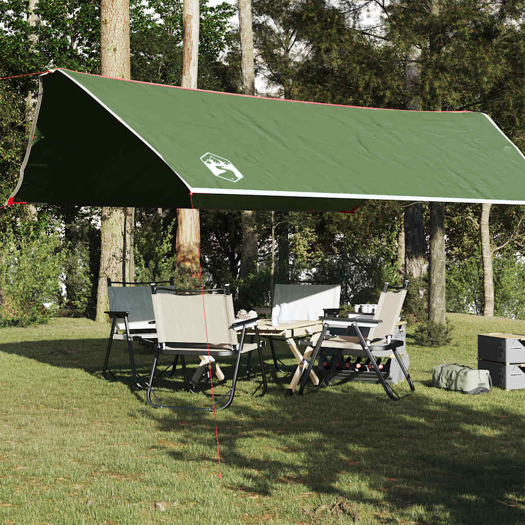 VidaXL markiza kempingowa wodoodporna 500 x 294 cm zielona